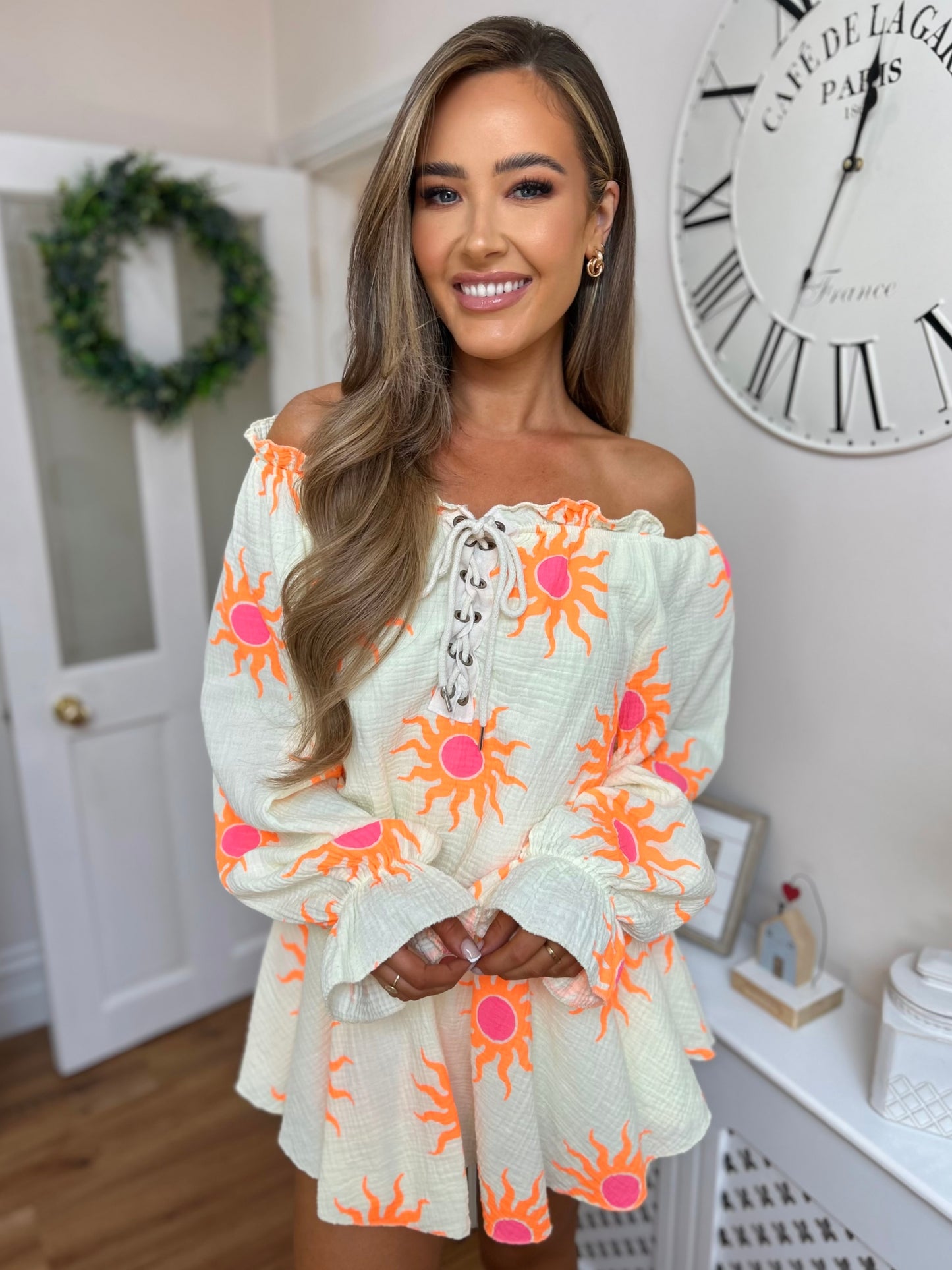 Valentina Playsuit Beige
