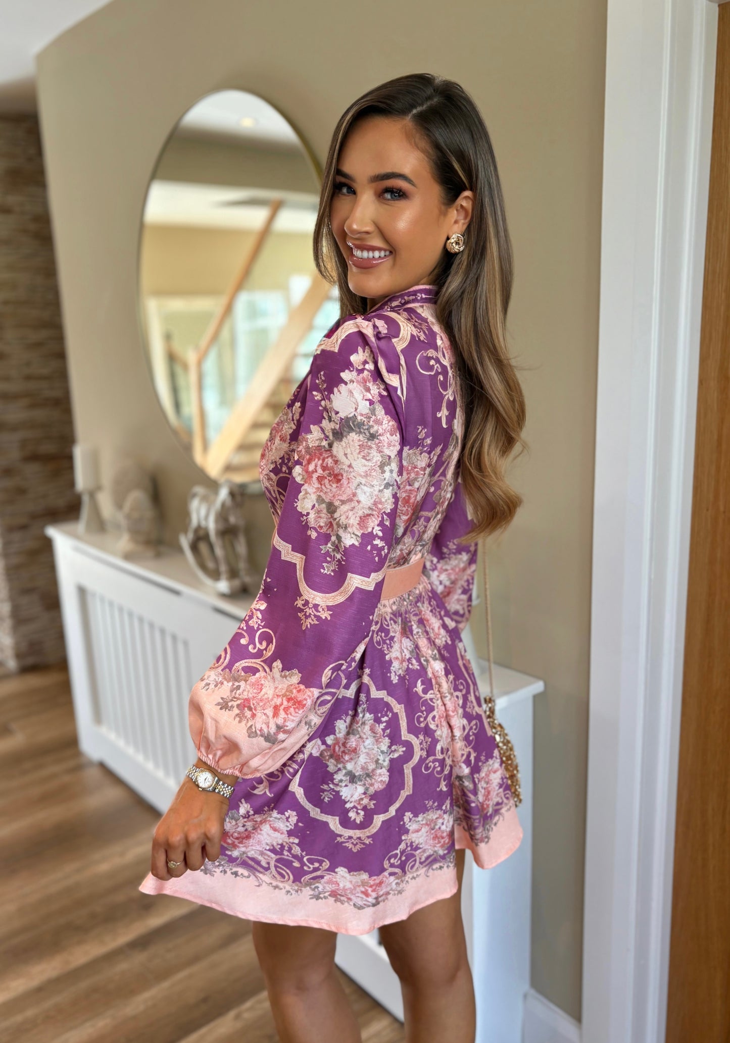 Nisha Dress Purple