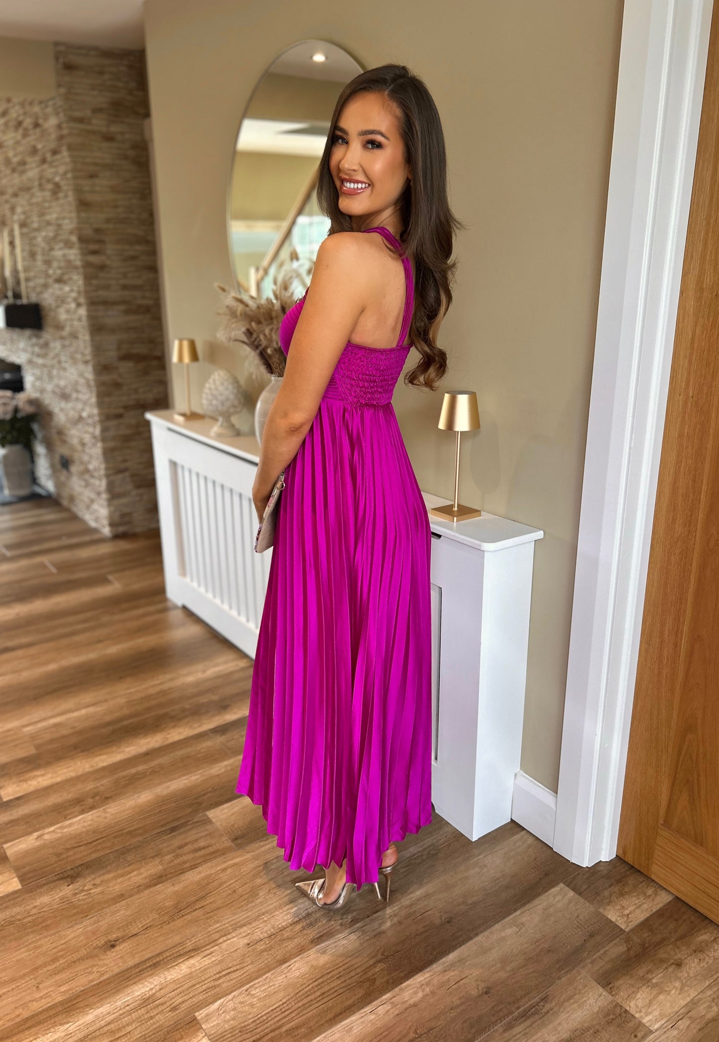 Thea Dress Magenta