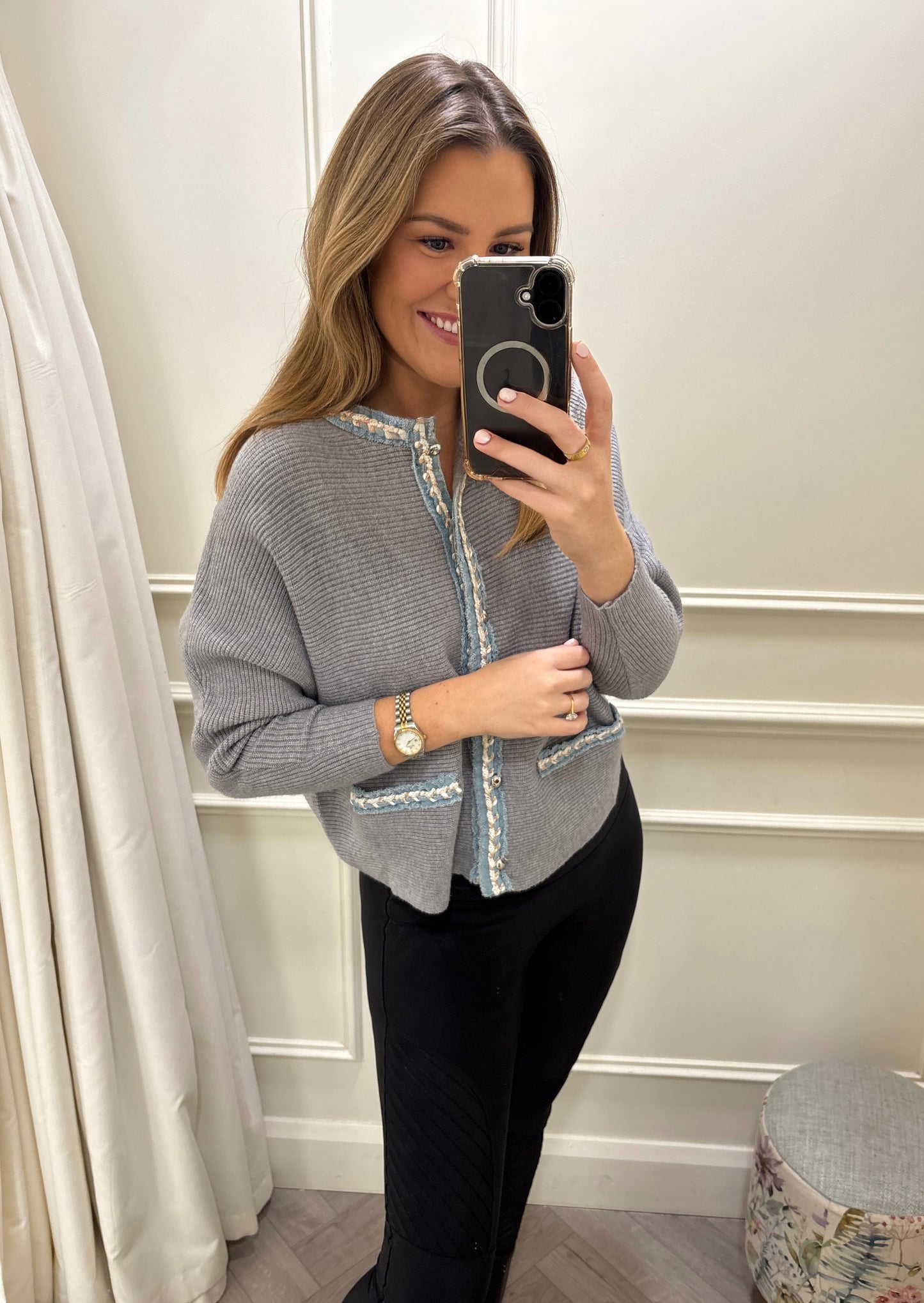 Lillia Knit Grey