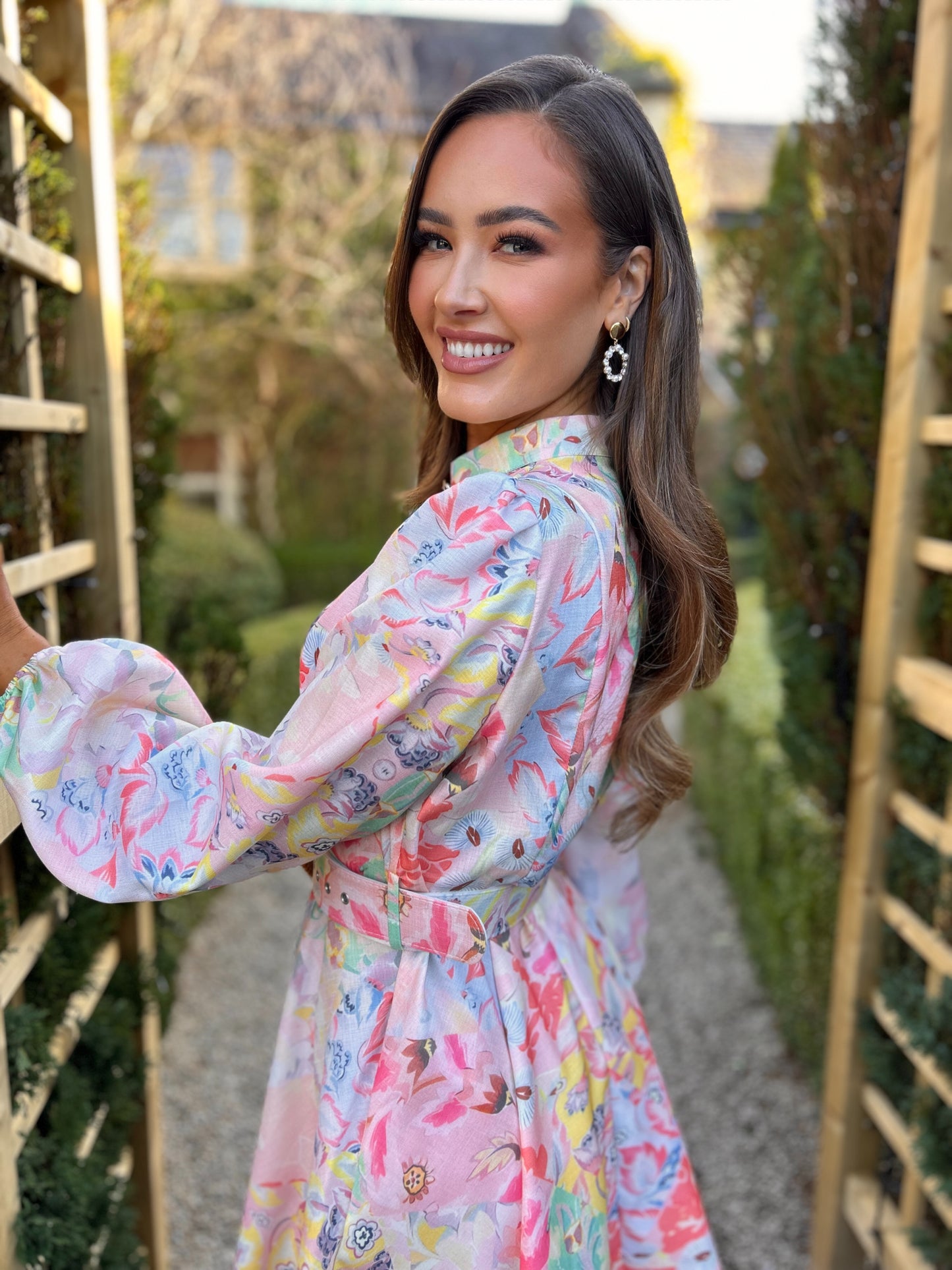 Arvil Print Dress