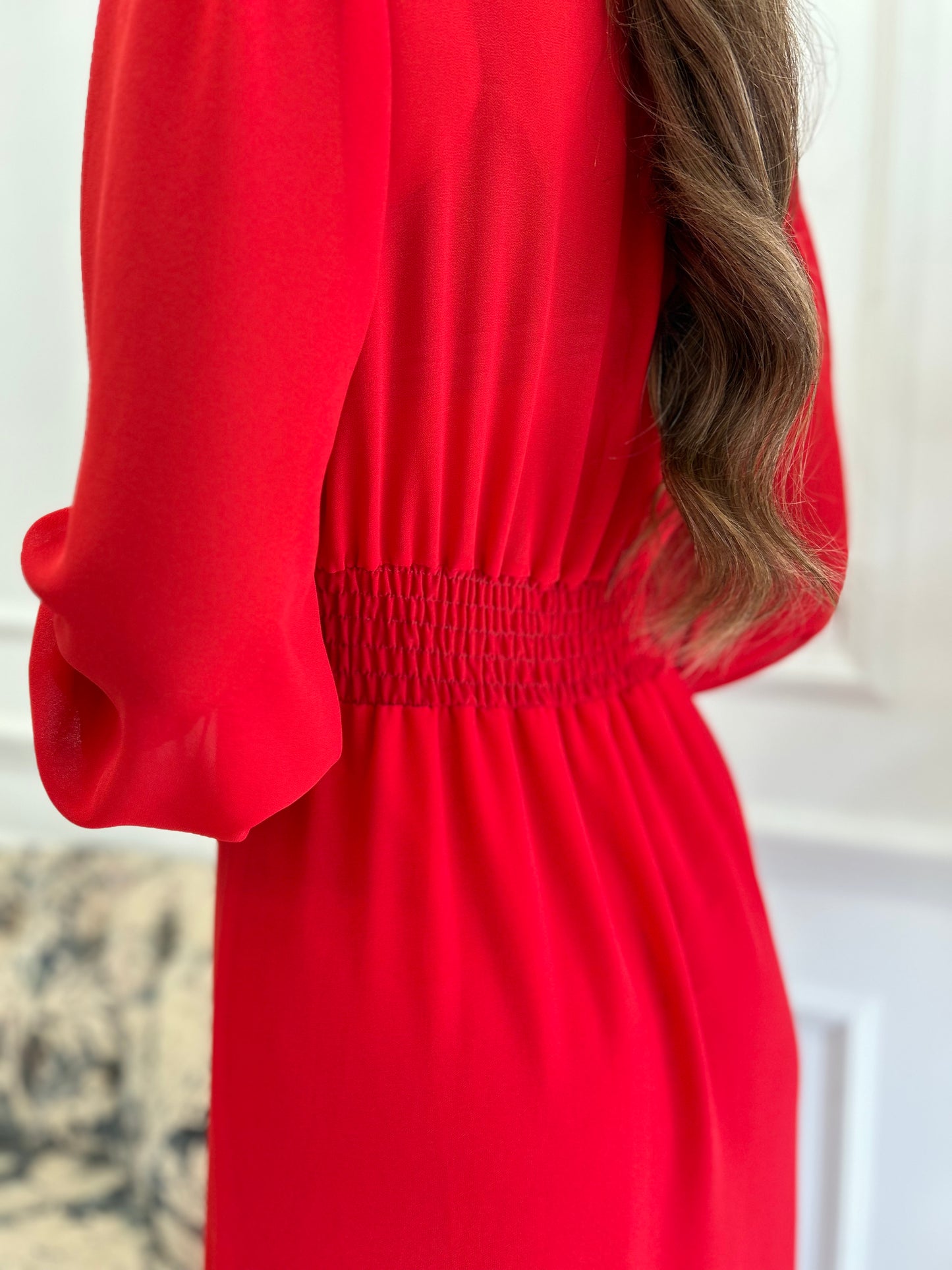 Sienna Dress Red