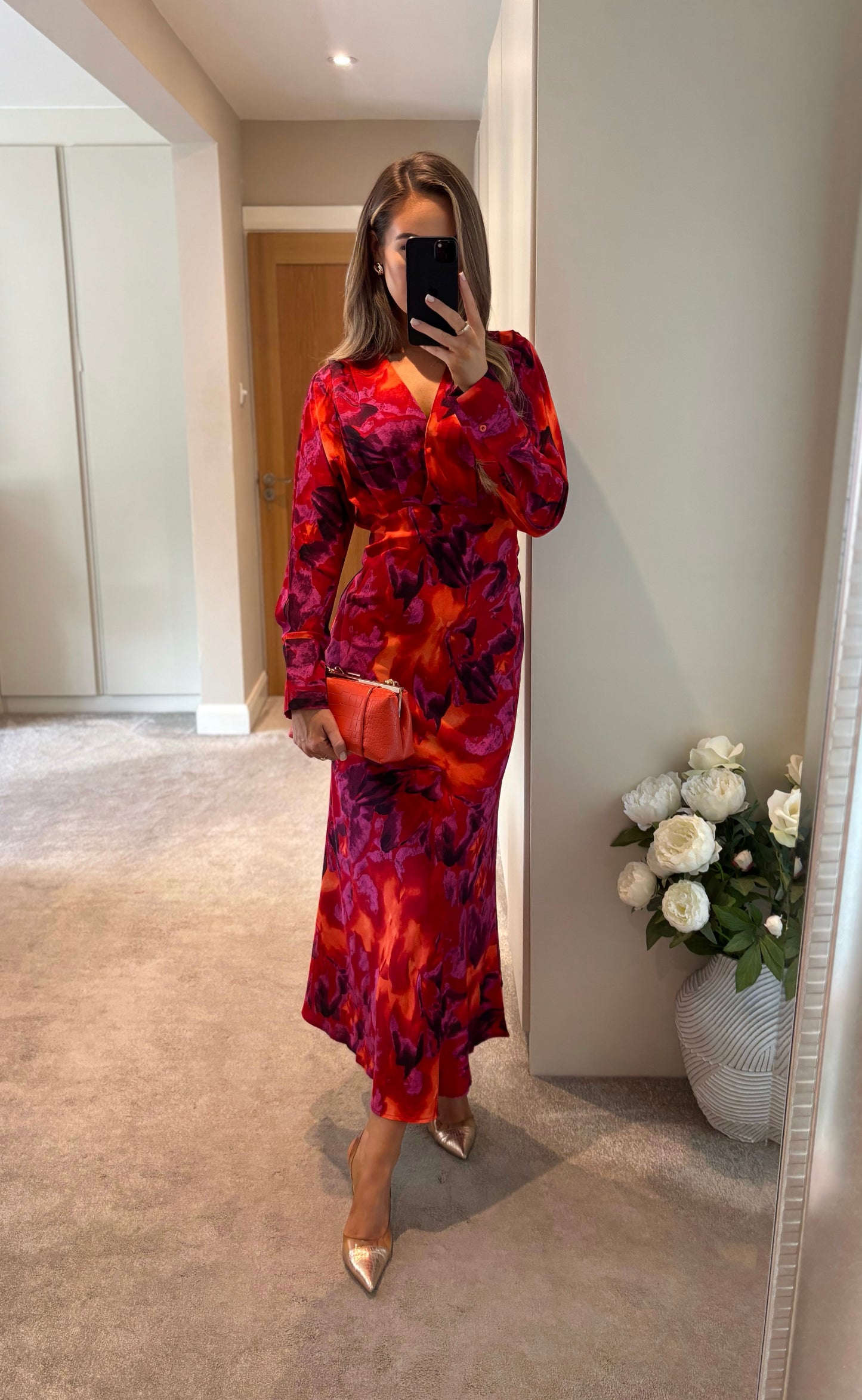 Lottie Dress Red
