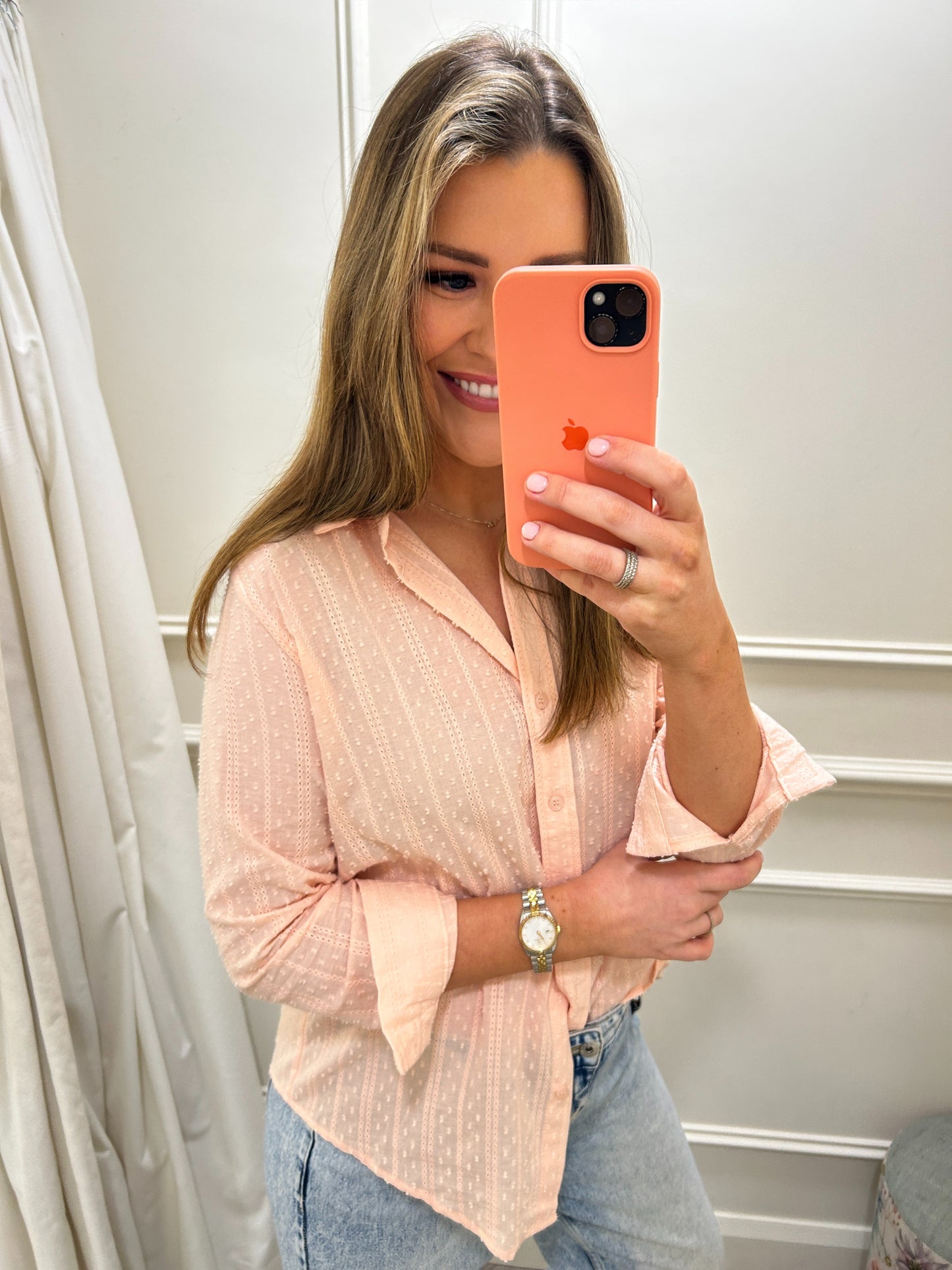 Eve Shirt Peach