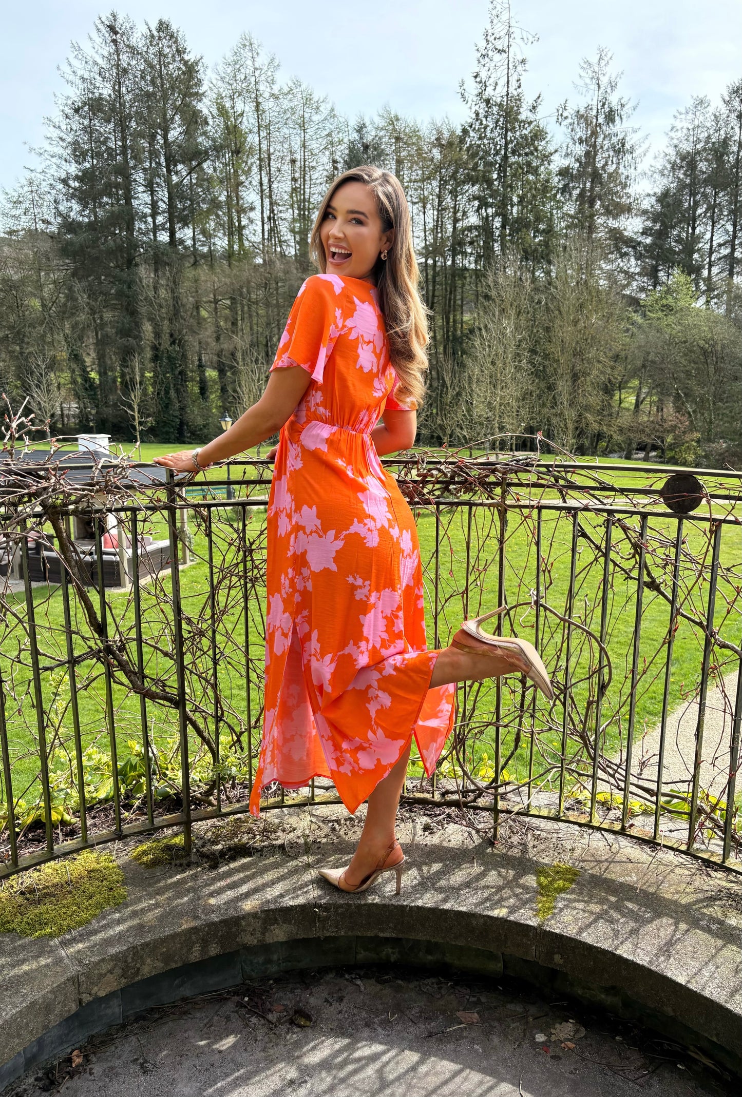 Sienna Dress Orange
