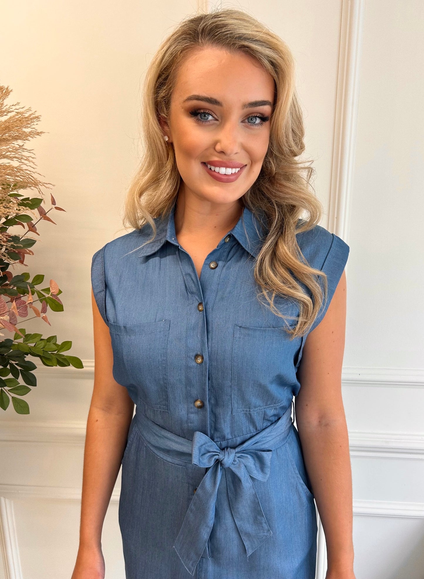 Darla Denim Jumpsuit