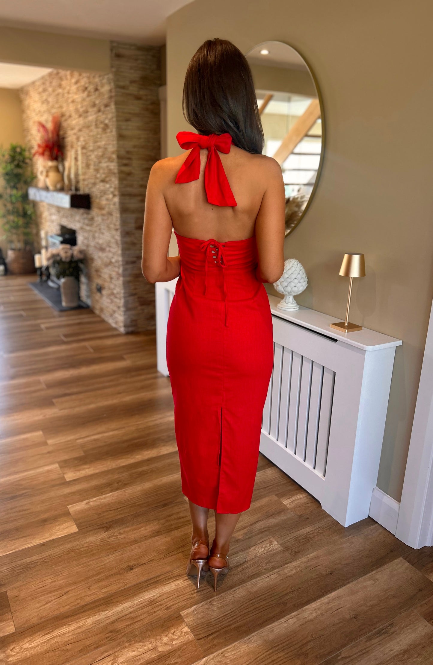 Dalarie Dress Red