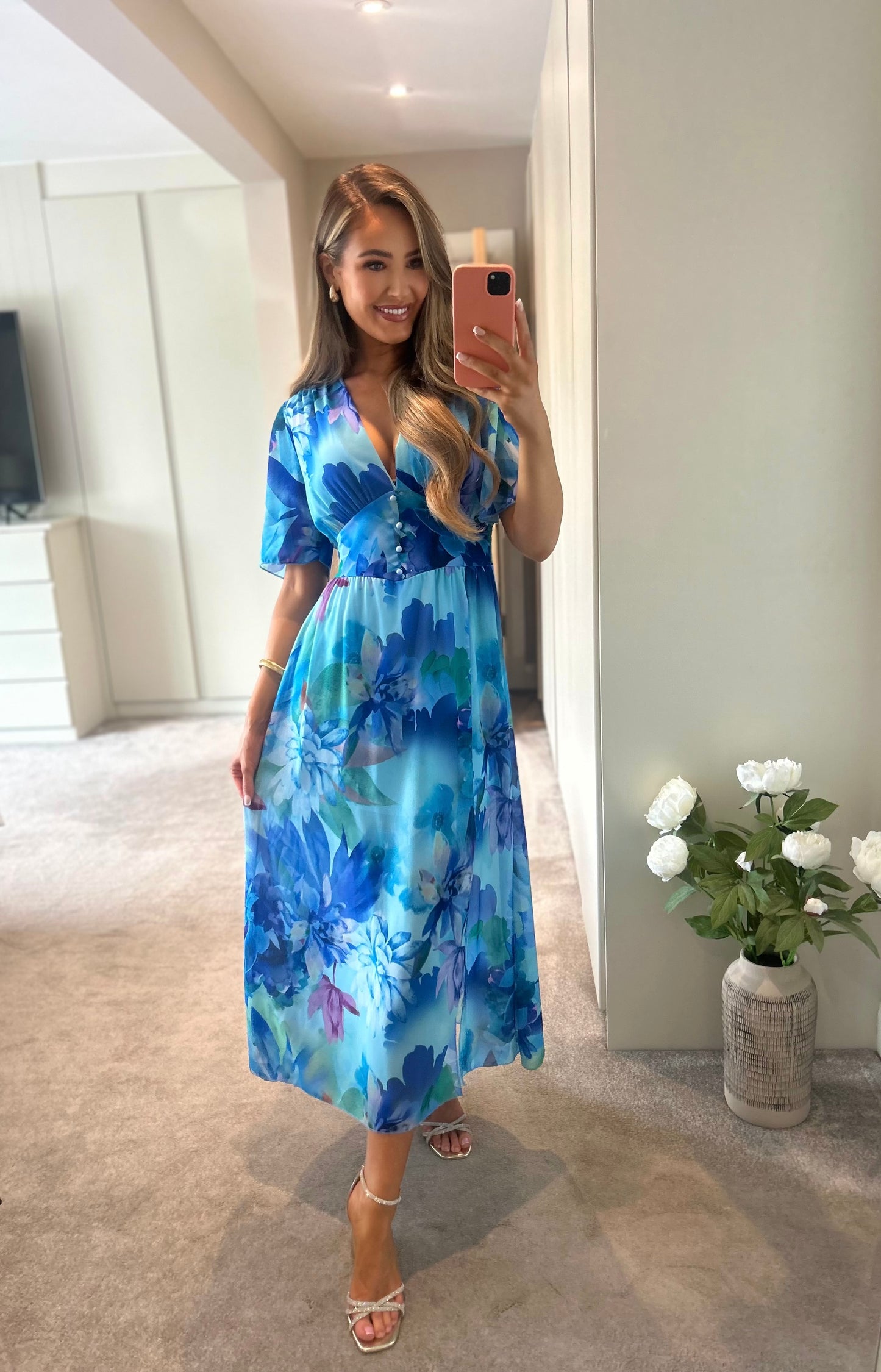 Talika Dress Blue