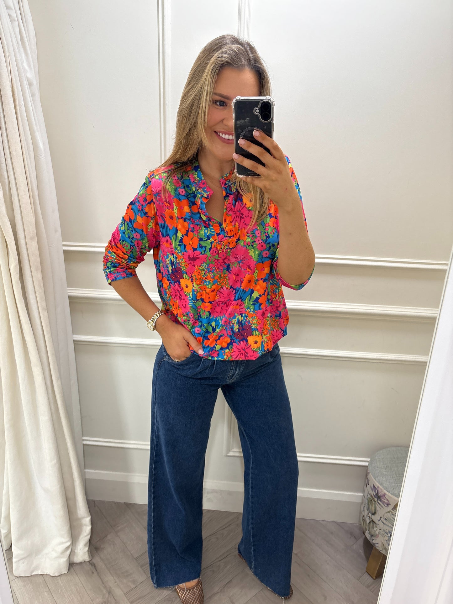 Willow Floral Top