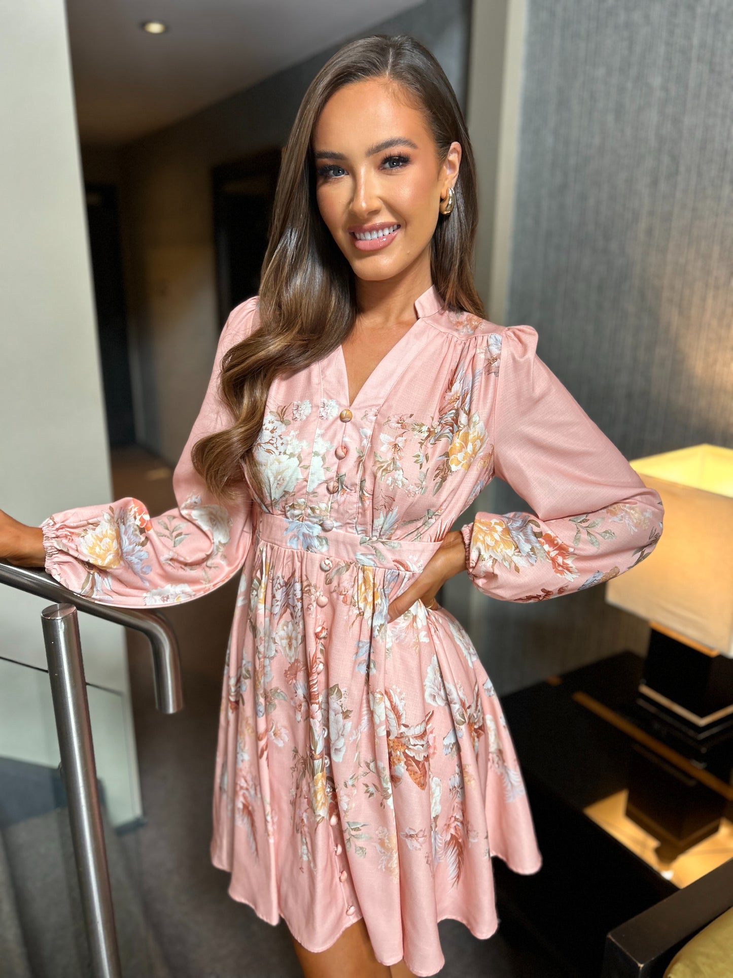 Alicia Dress Pink
