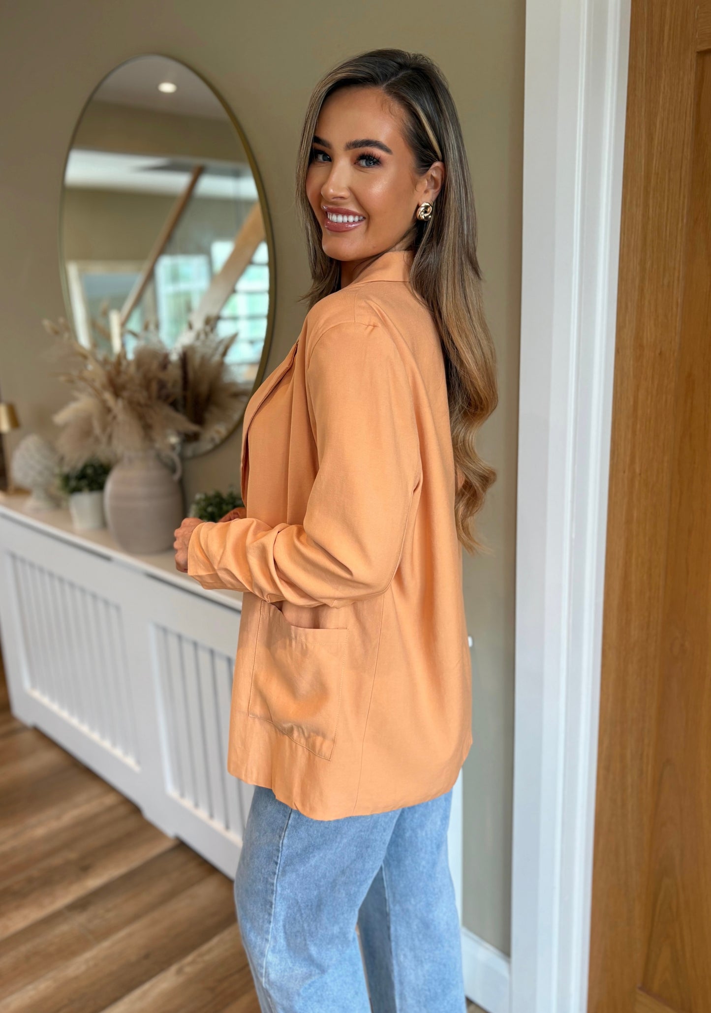 Shea Blazer Orange