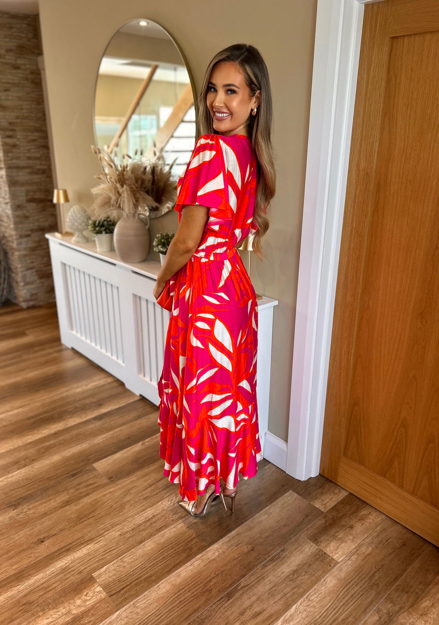 Leila Dress Orange