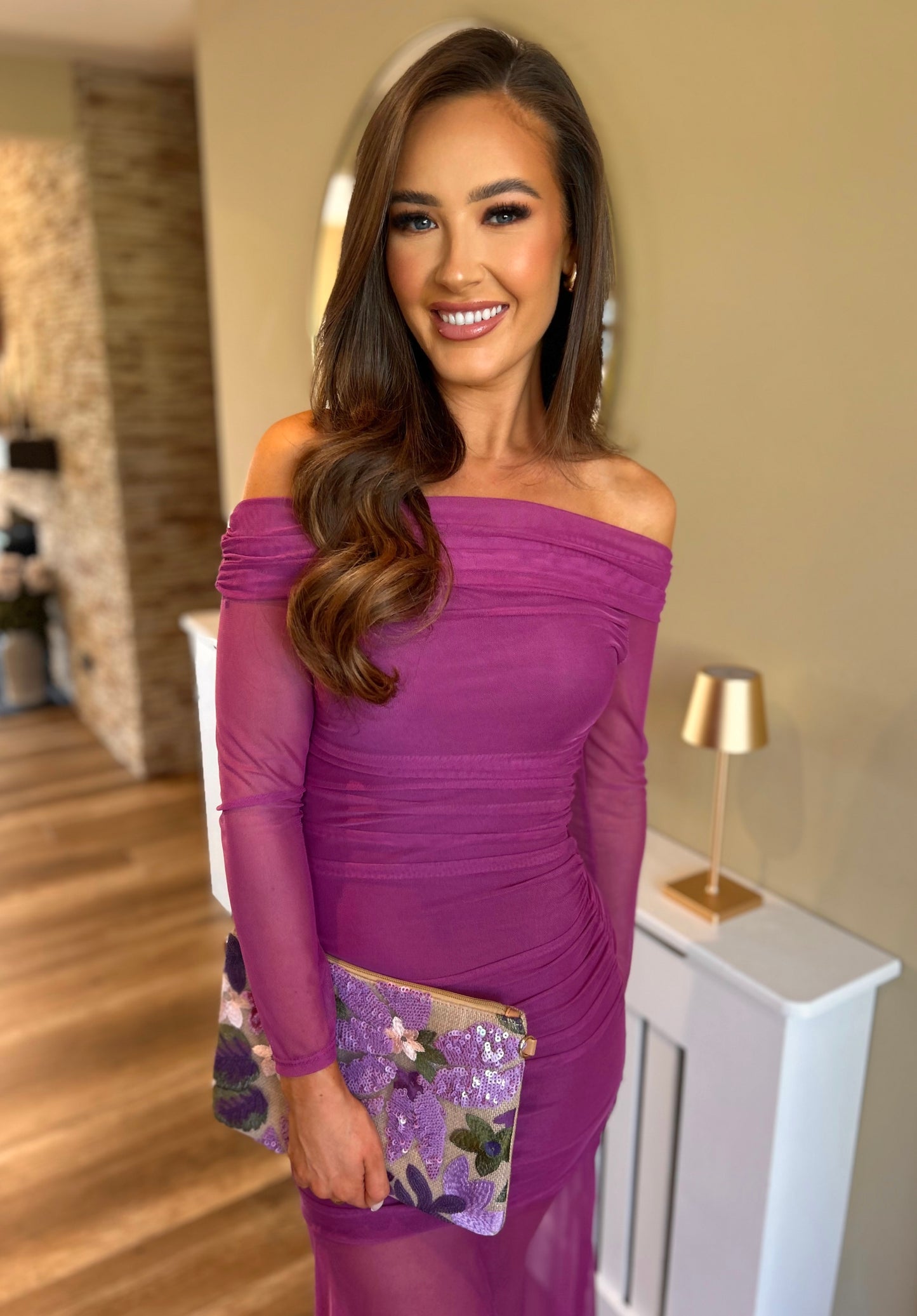 Addison Dress Purple