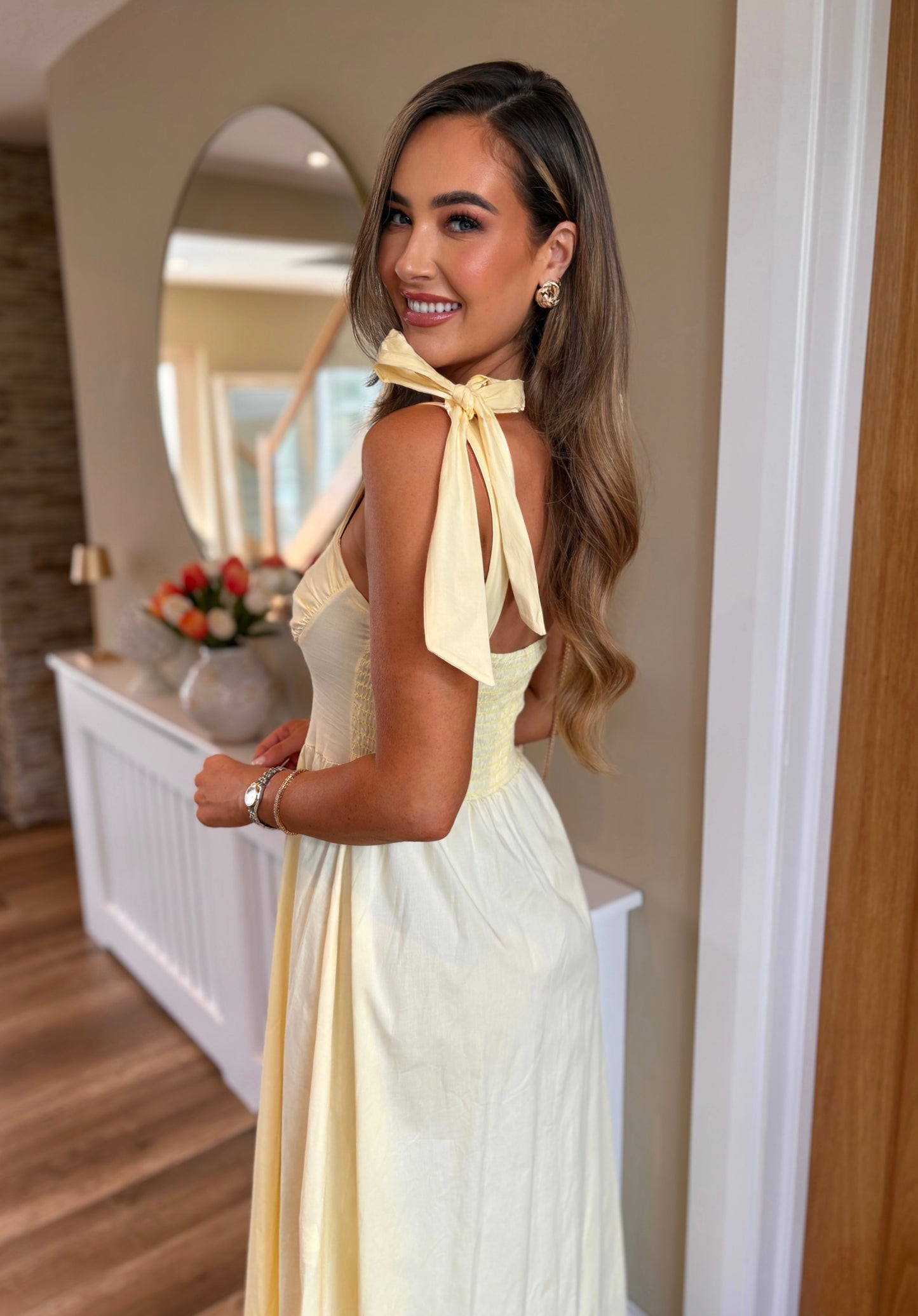 Damari Dress Lemon