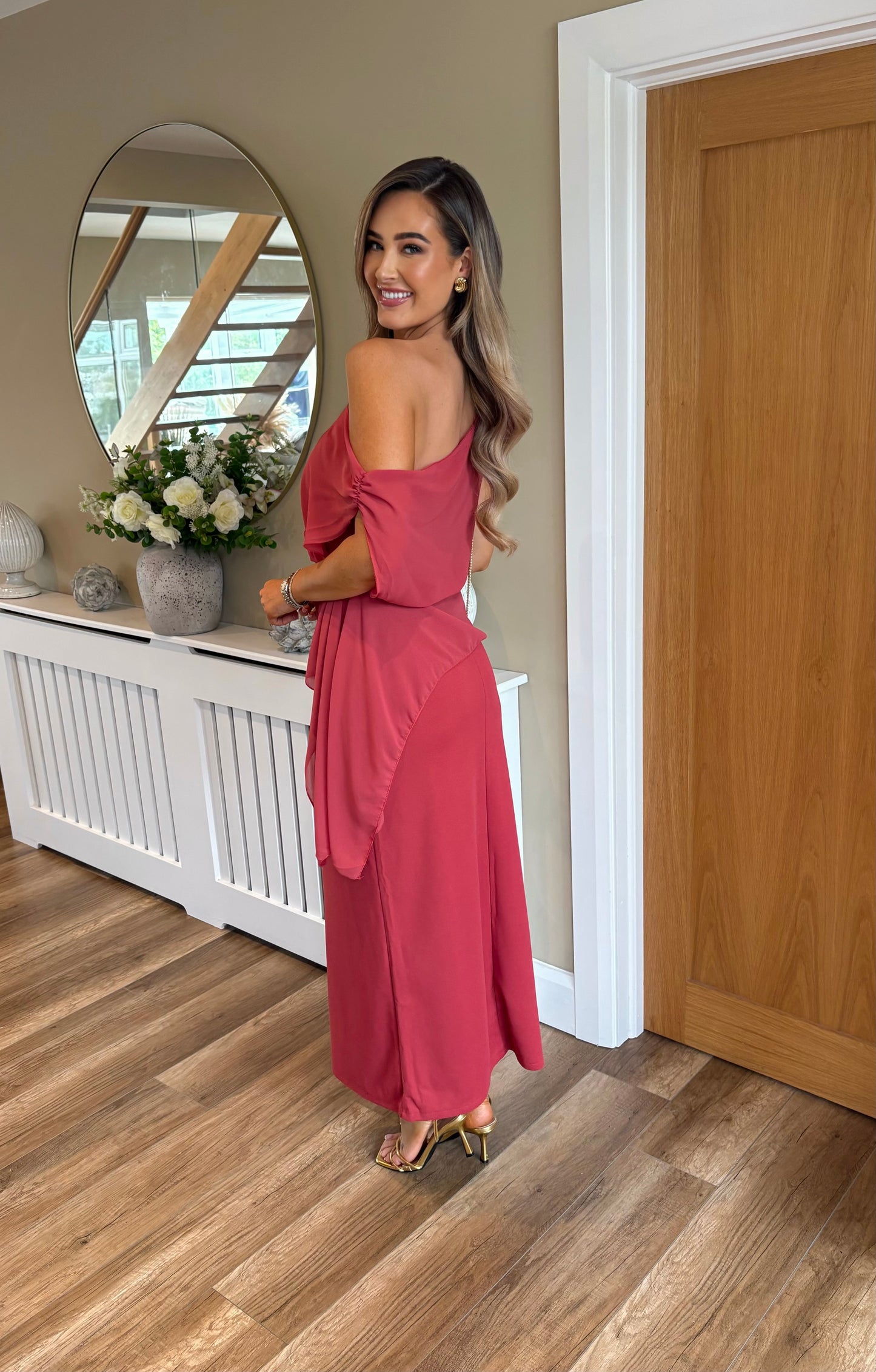 Alejandra Dress Rust
