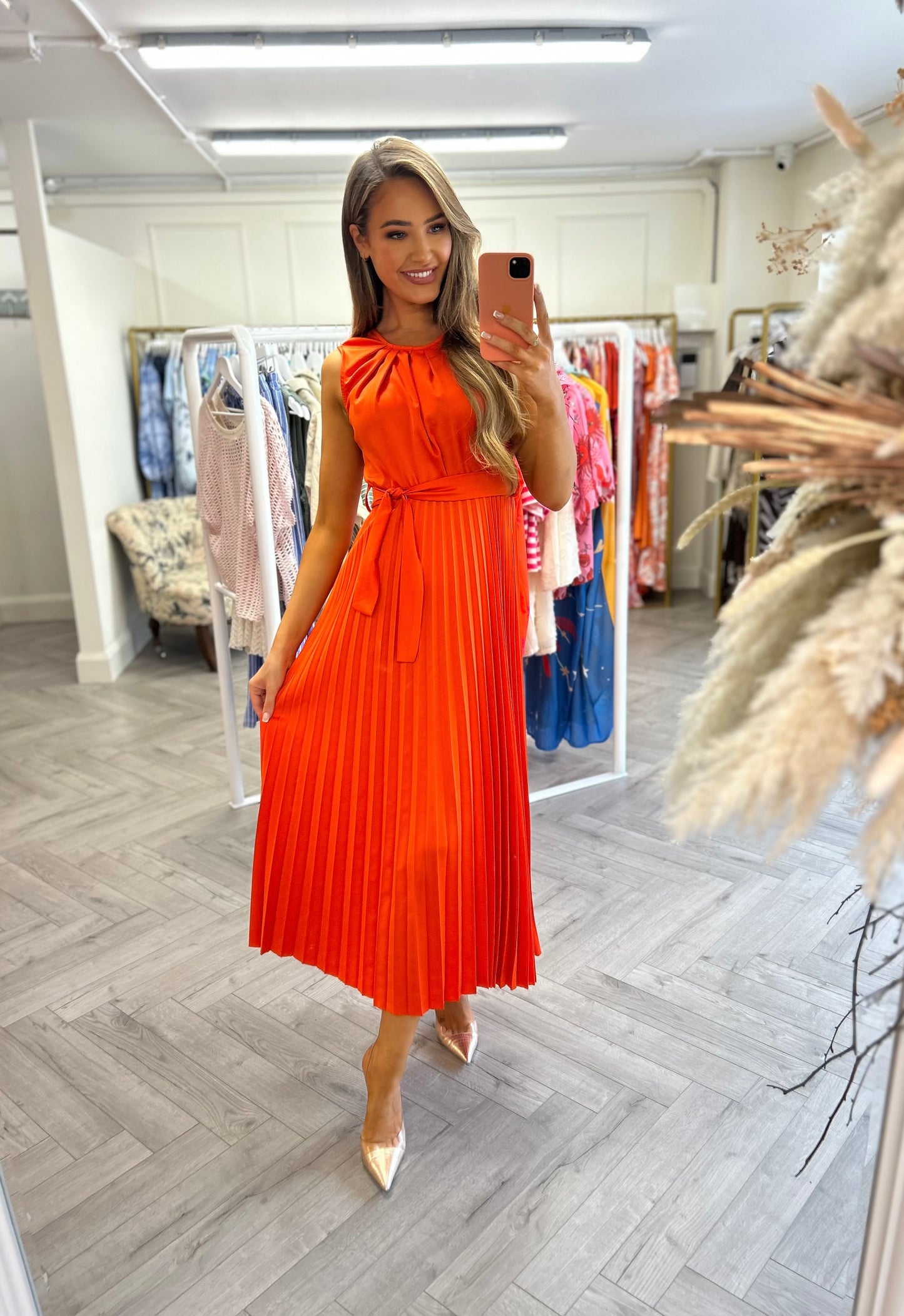 Alissa Dress Orange