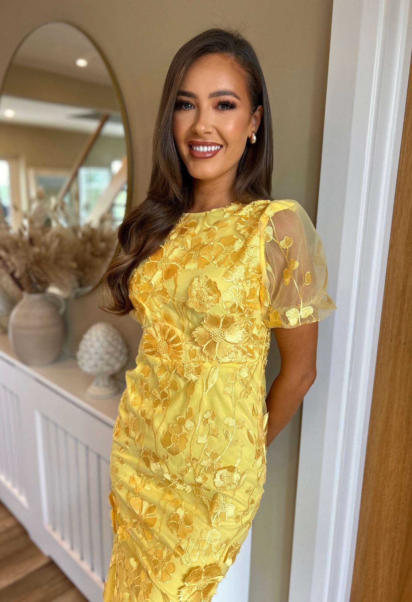 Florence Dress Yellow