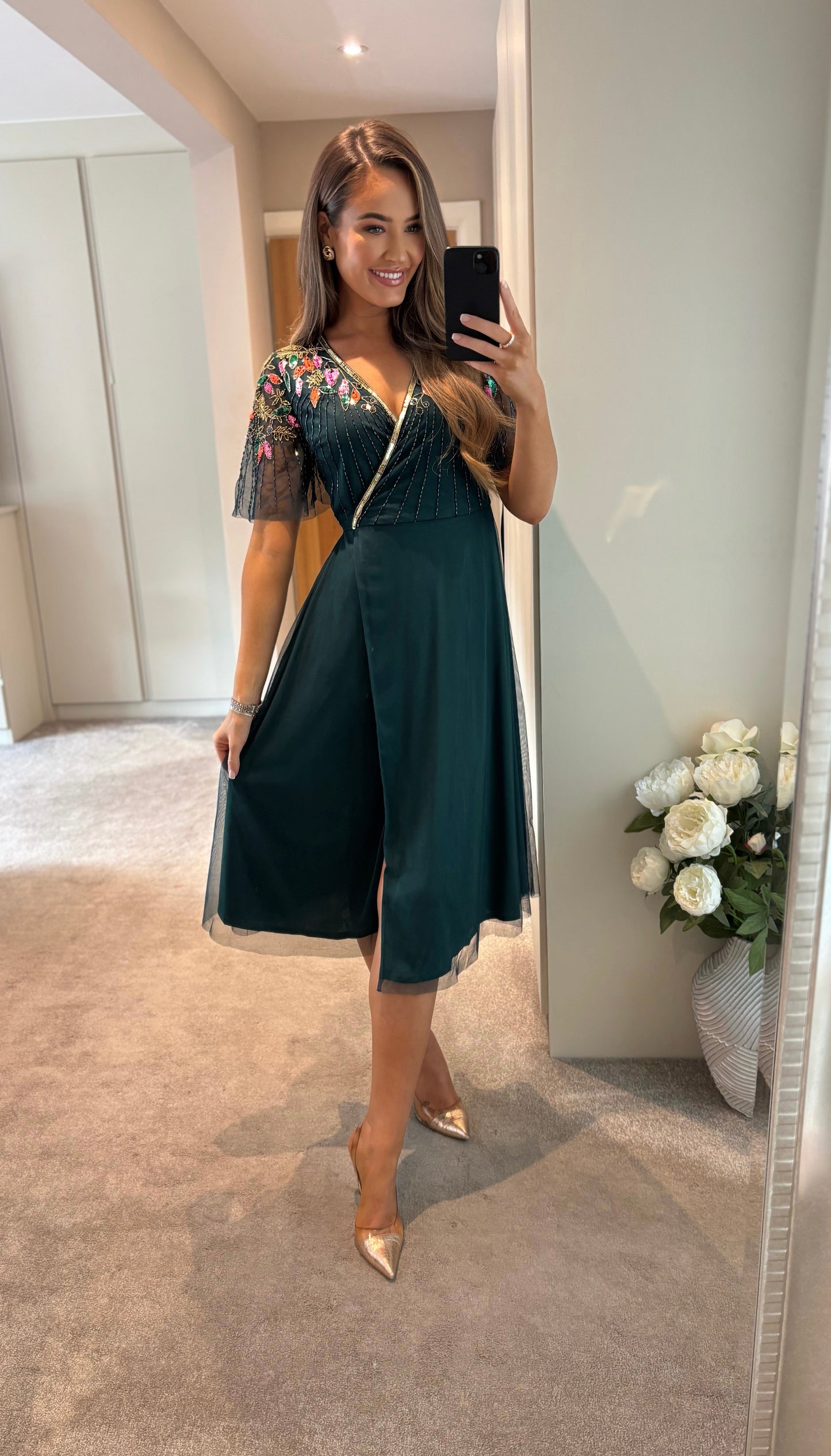 Bronya Dress Green