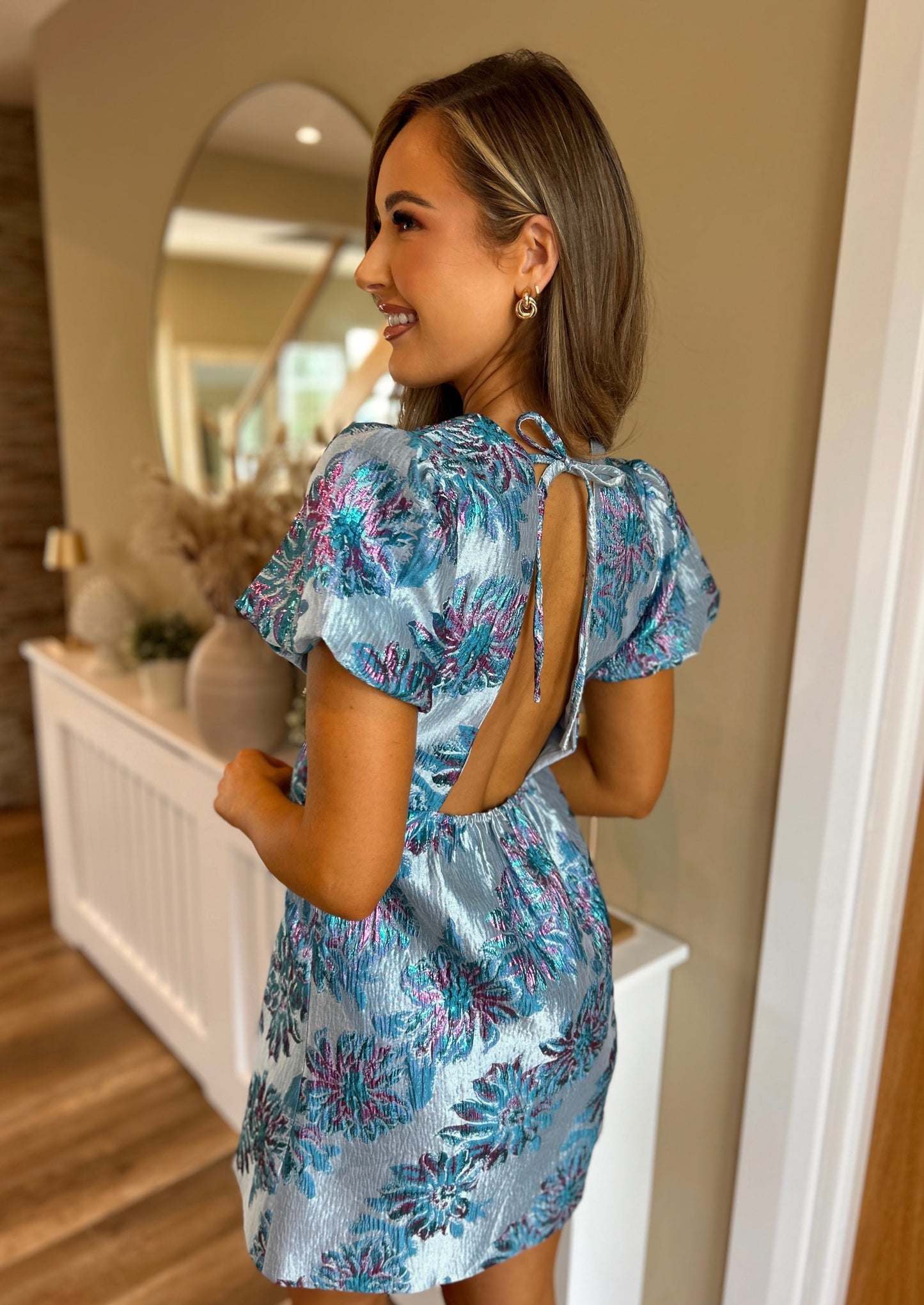 Amberly Dress Blue