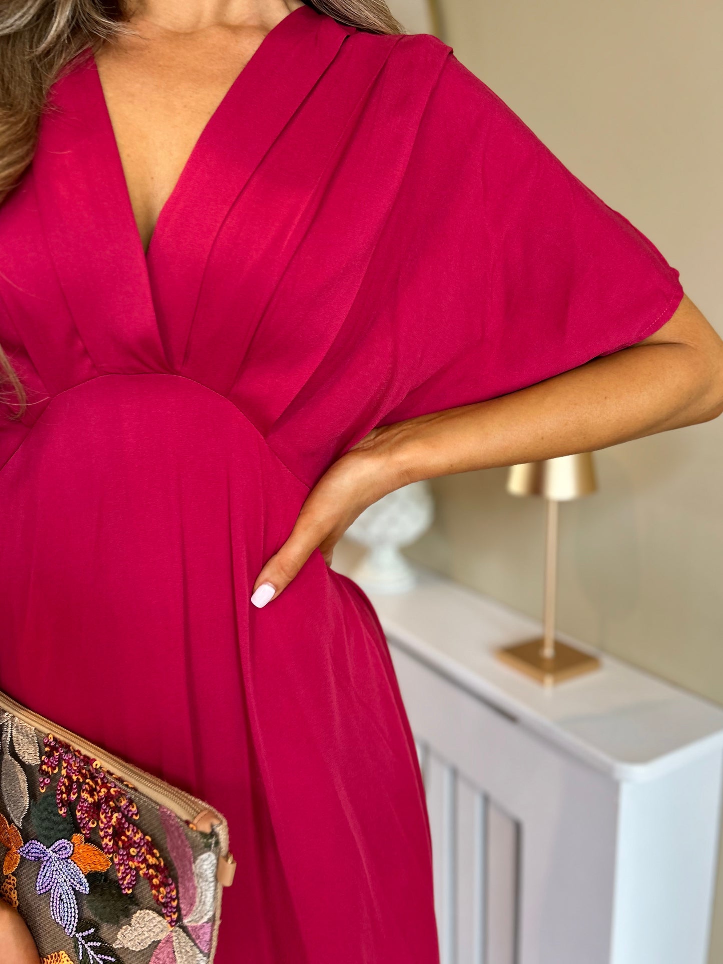 *PRE-ORDER*Olena Dress Cherry