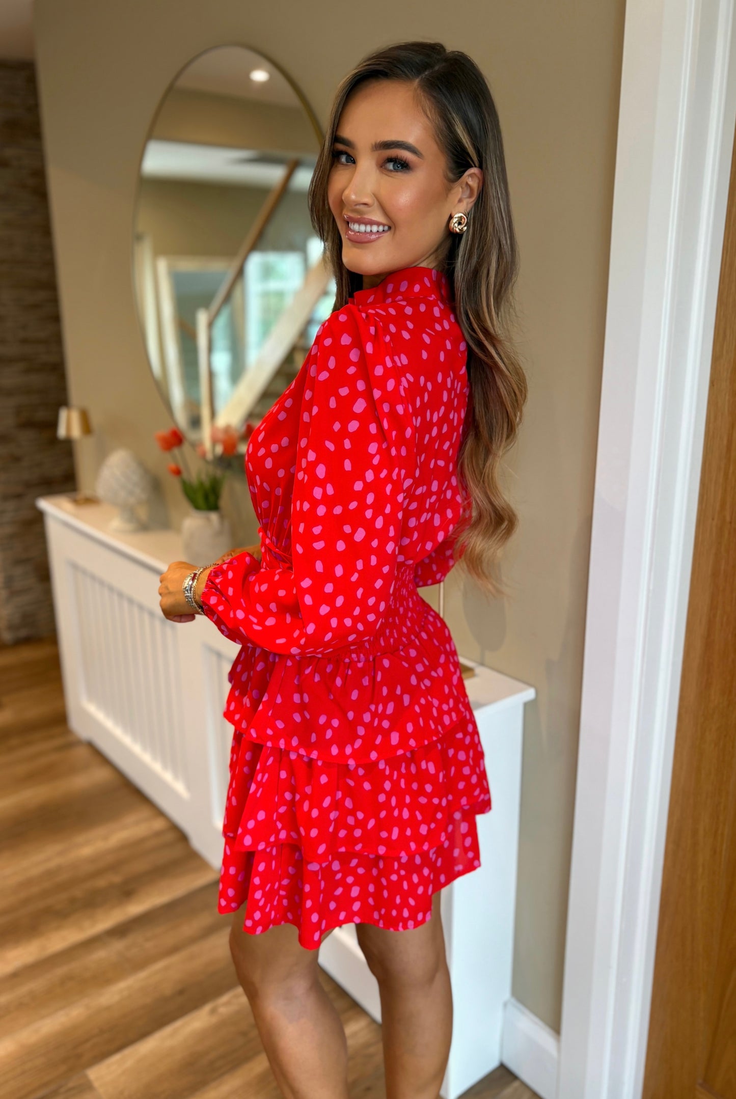 Milo Dress Red