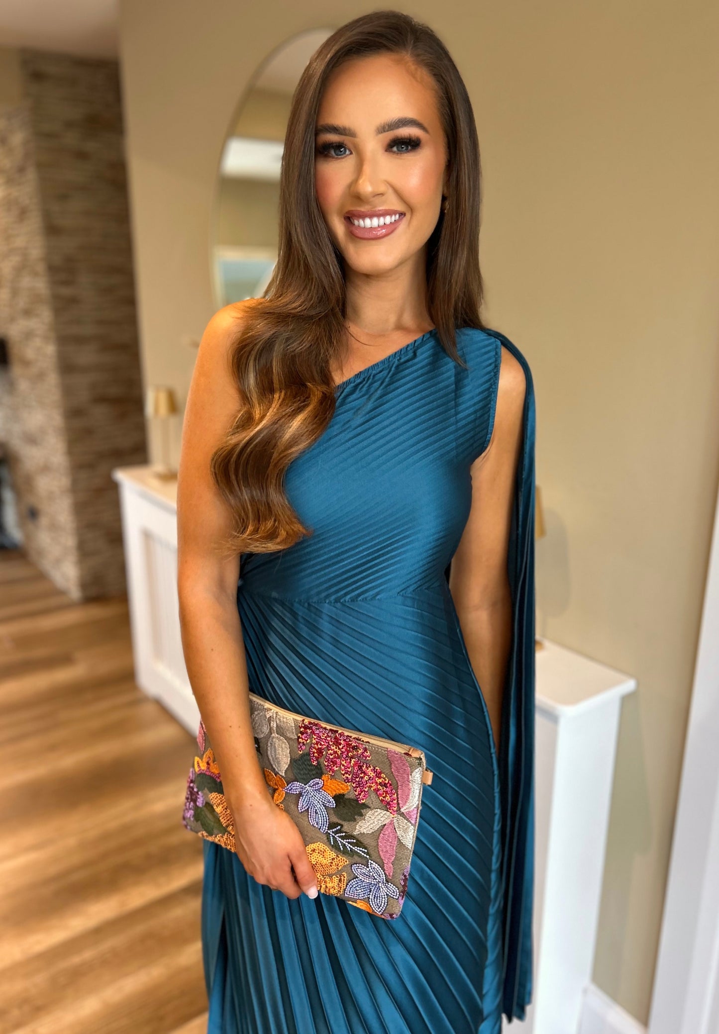 Farrah Dress Teal