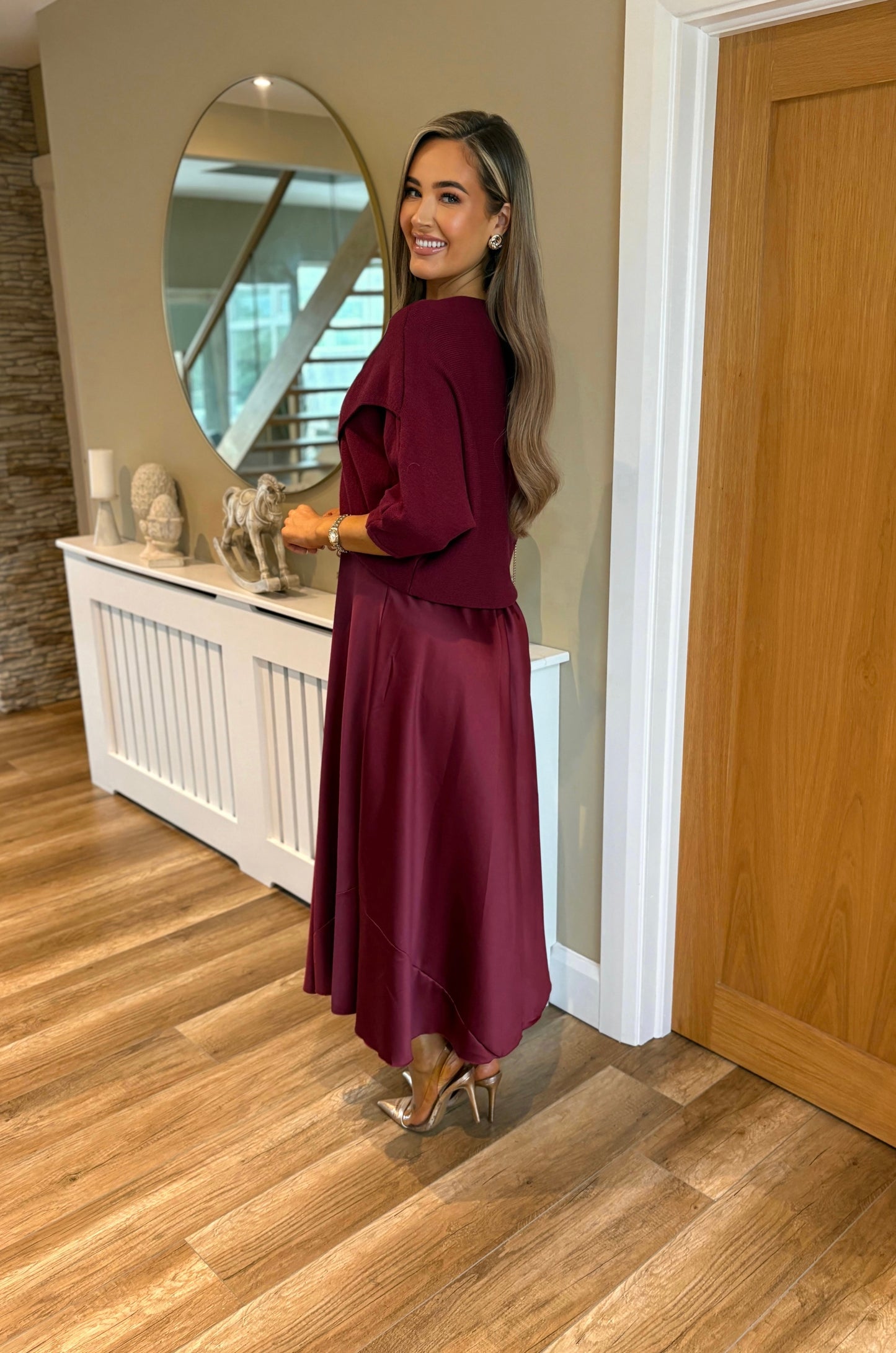 *PRE-ORDER*Indy Dress Burgundy