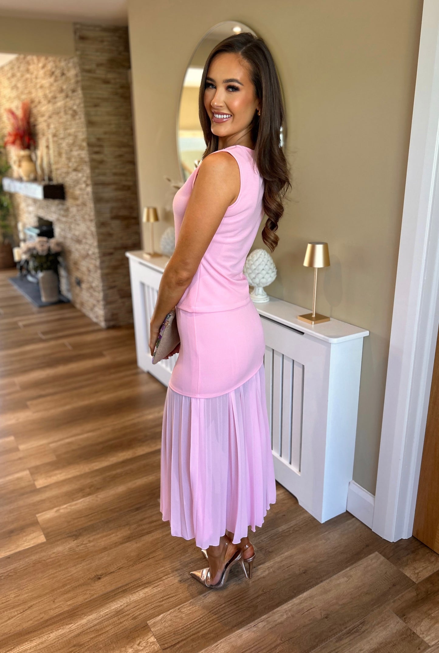 Celine Two Piece Pink