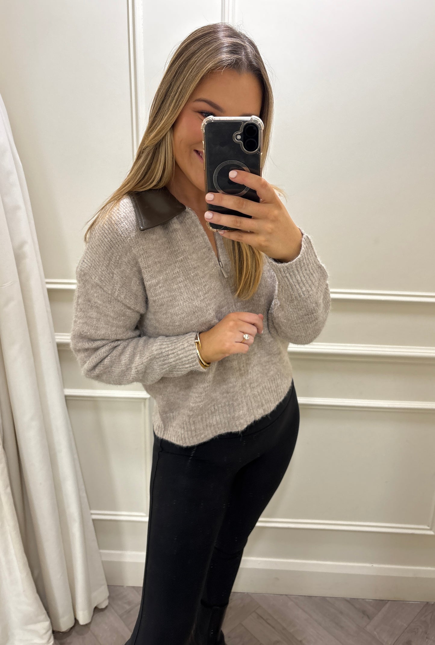 Lucie Knit Beige