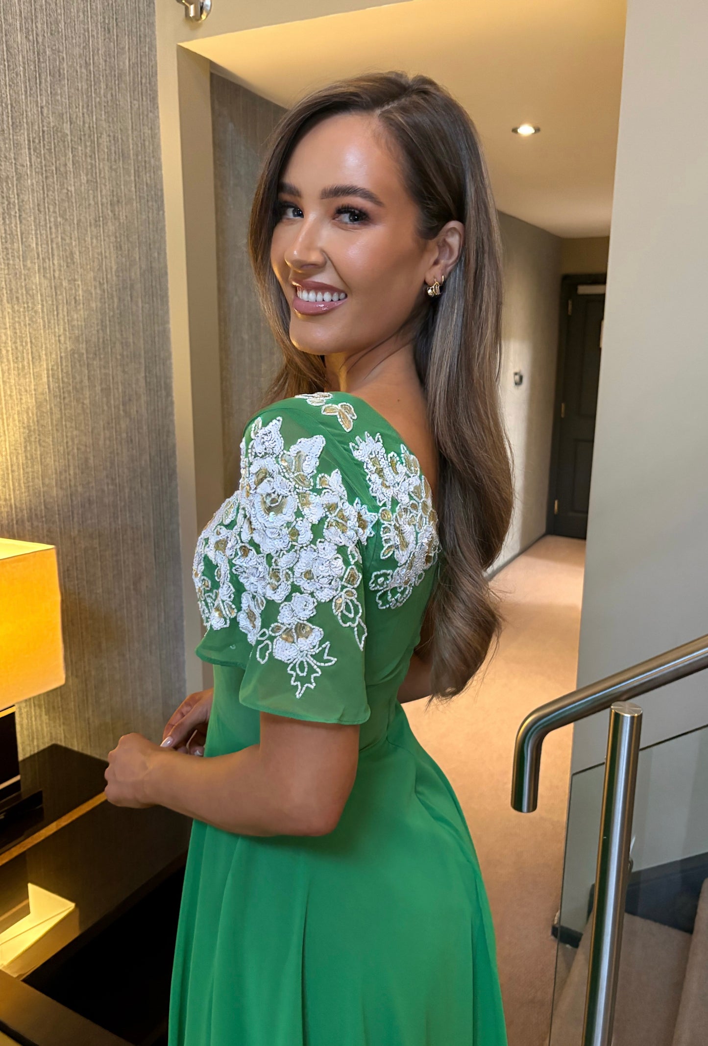 Lyra Dress Green