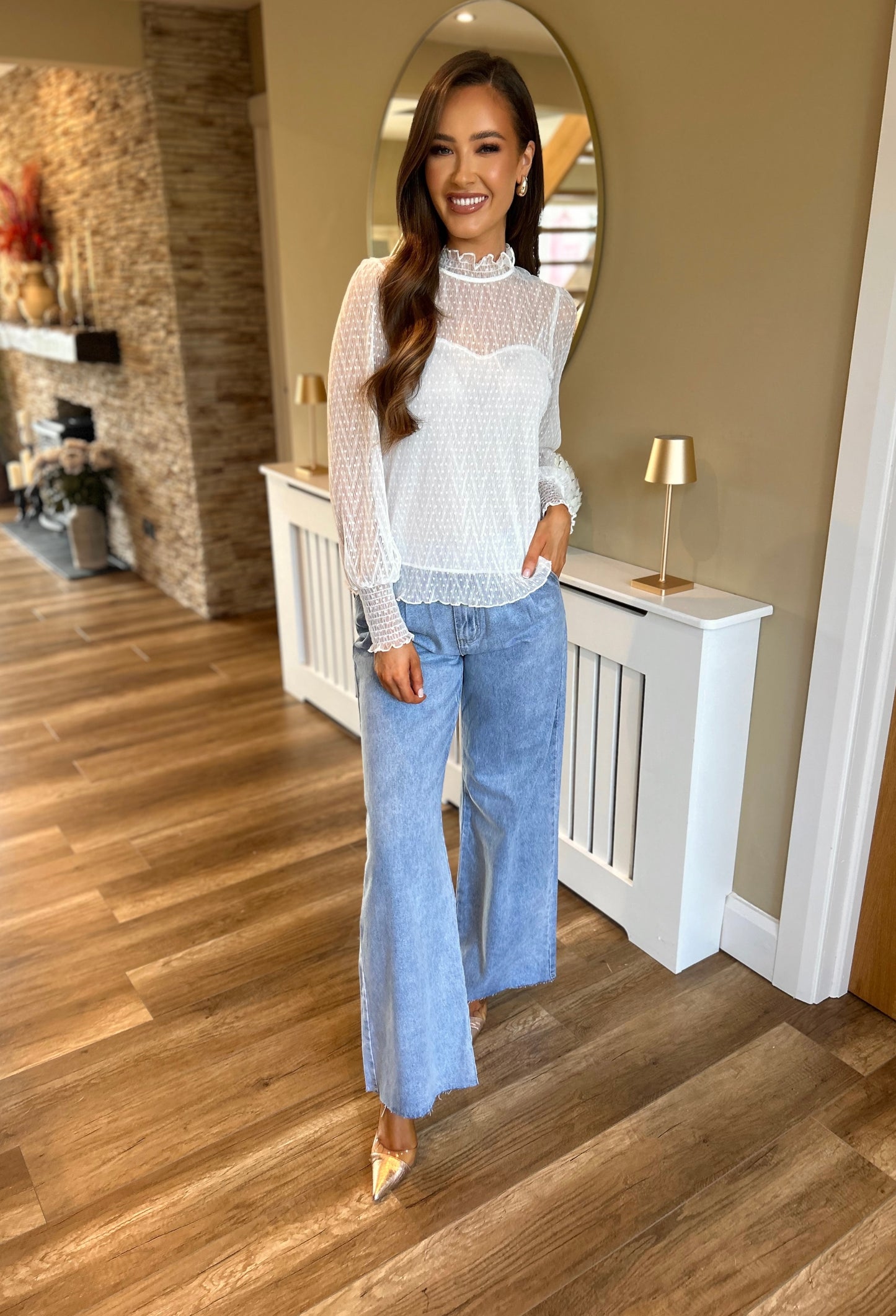 Nellie Top White