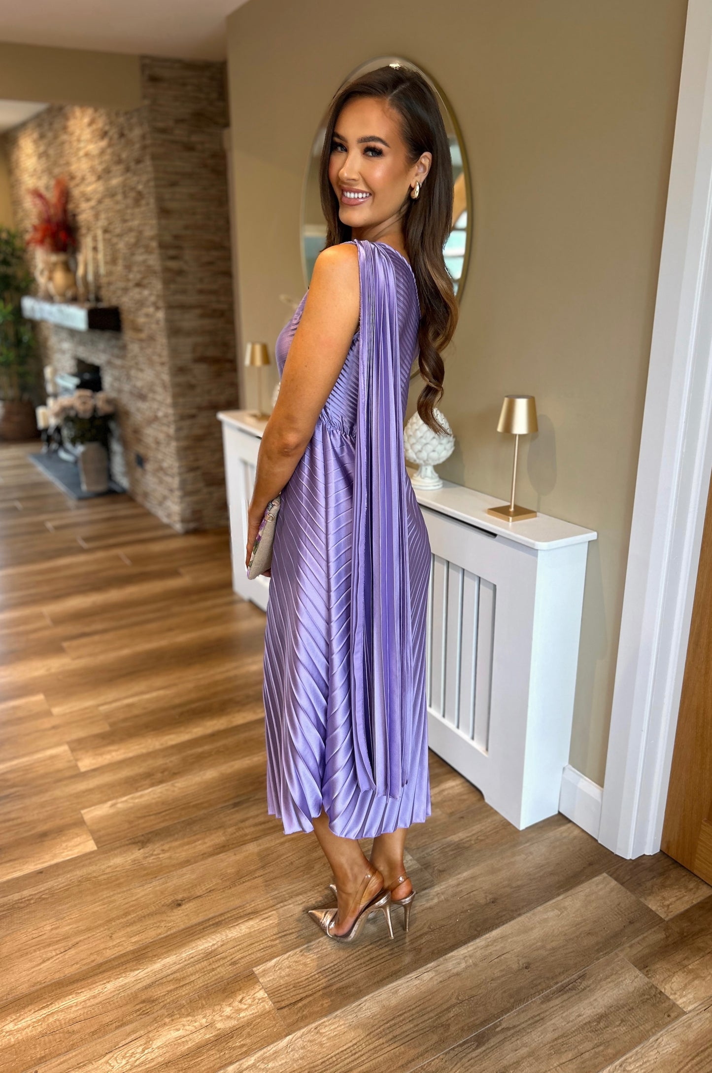 Farrah Dress Lilac