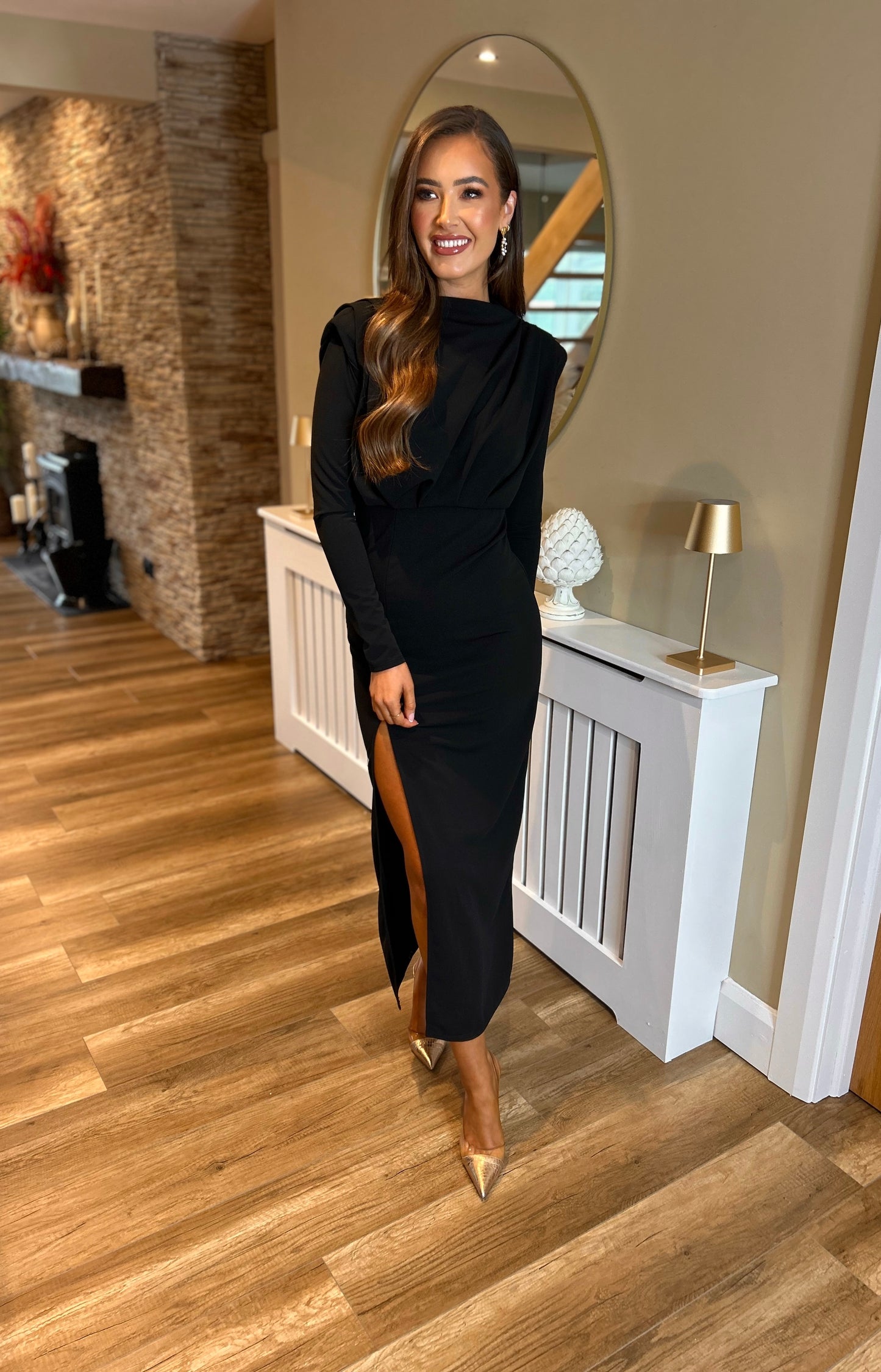 Meila Dress Black