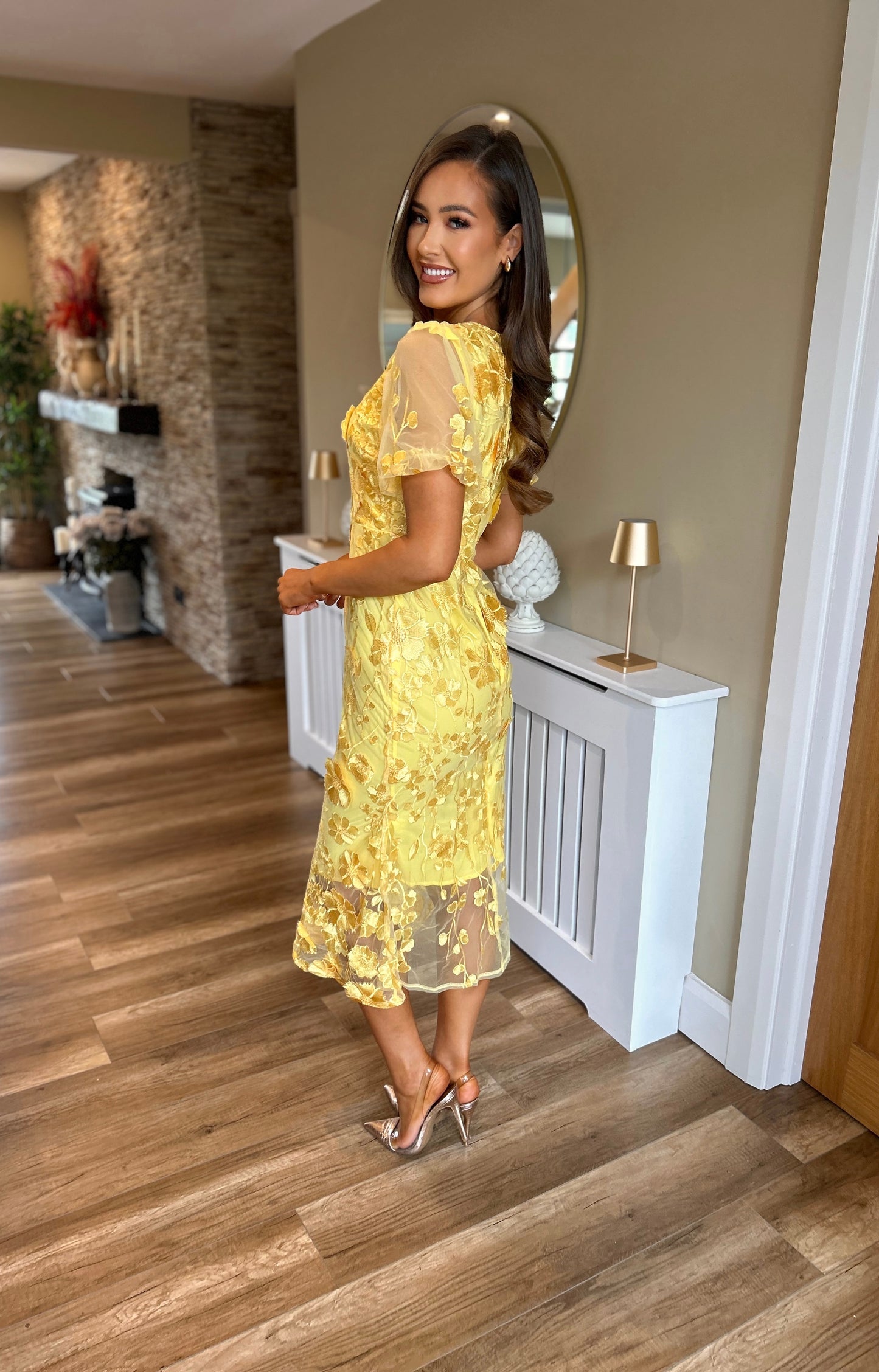 Florence Dress Yellow