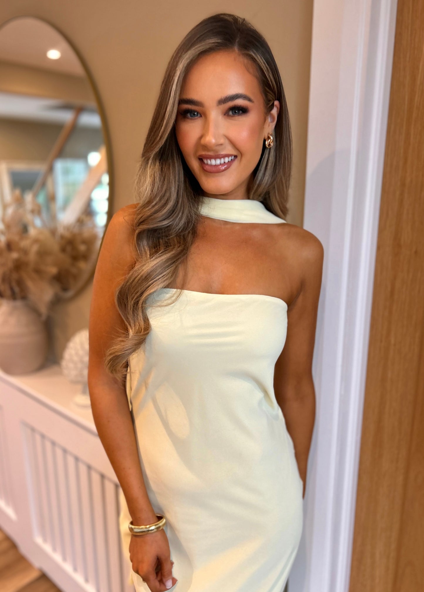 Janina Dress Lemon