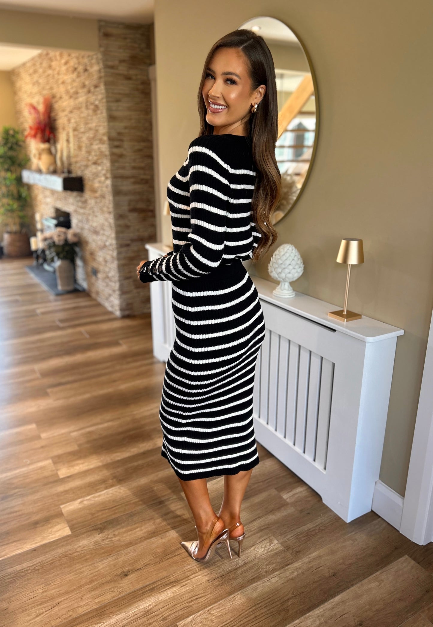 Cleo Two Piece Black