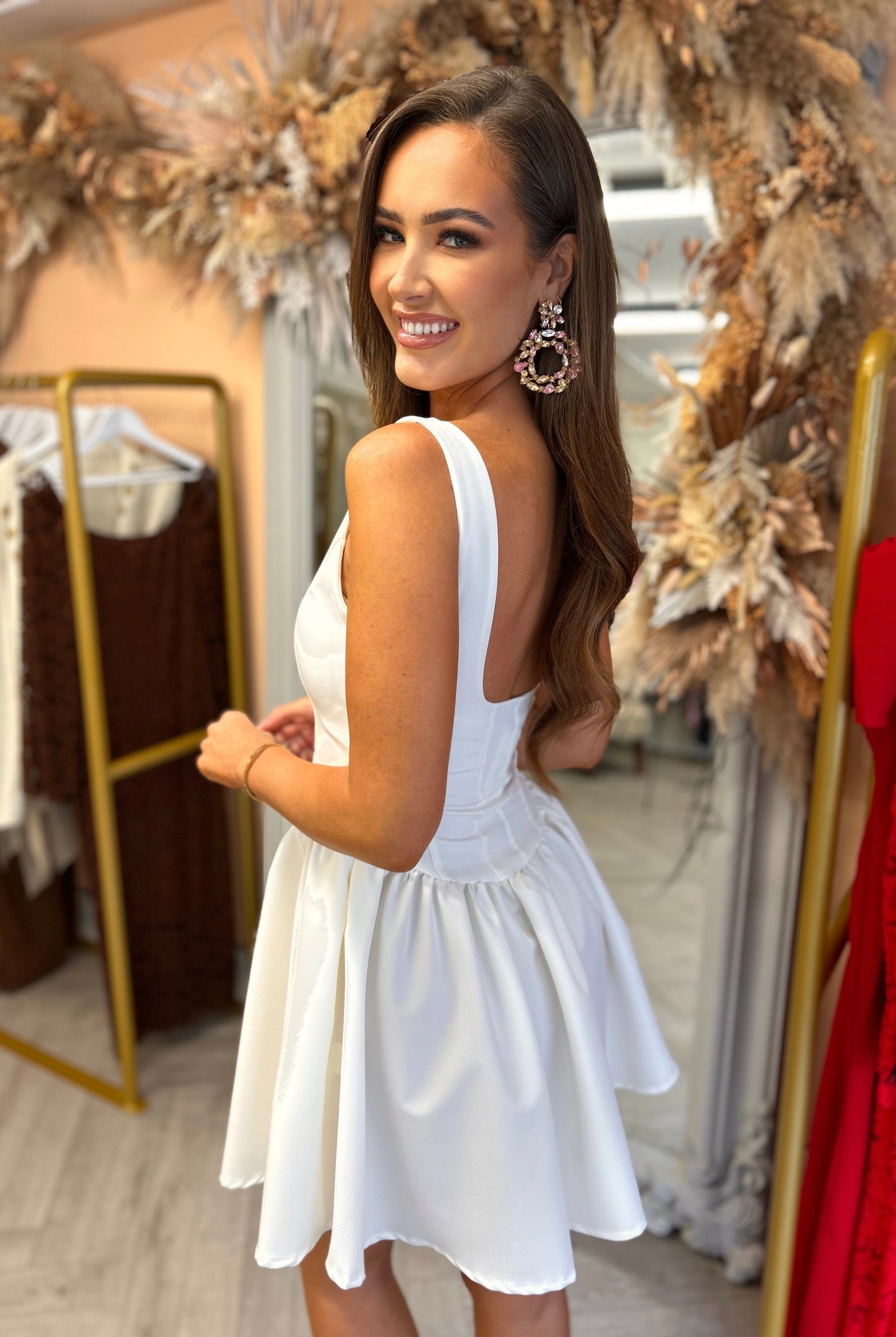 Wrenn Dress White