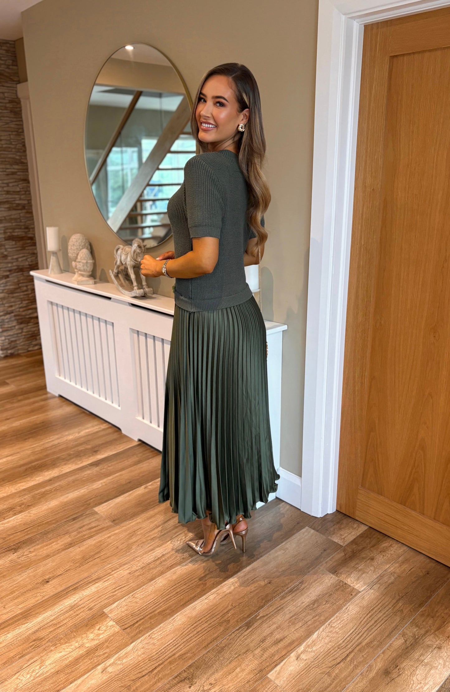 Apollo Dress Khaki