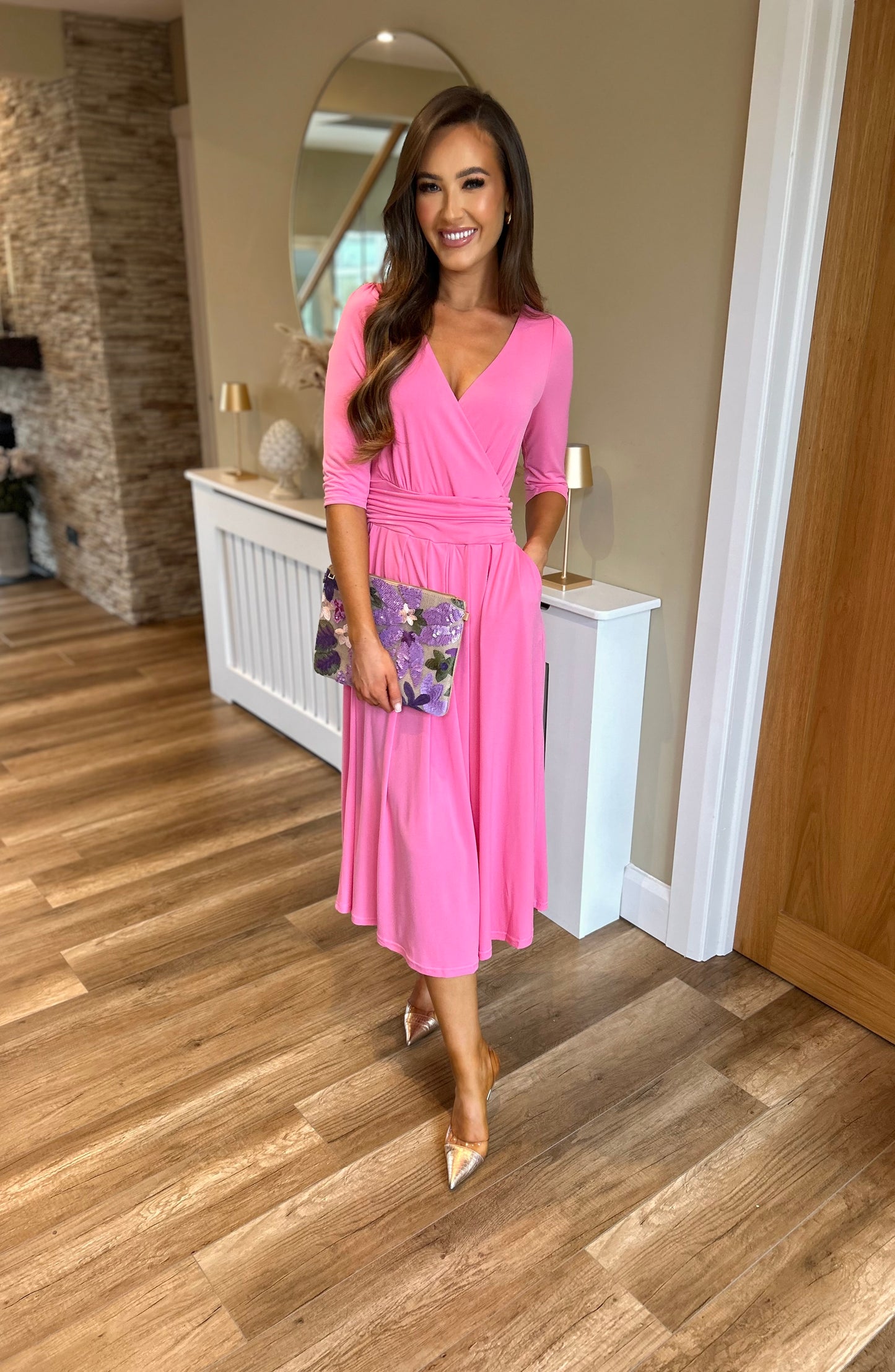 Belle Dress Pink