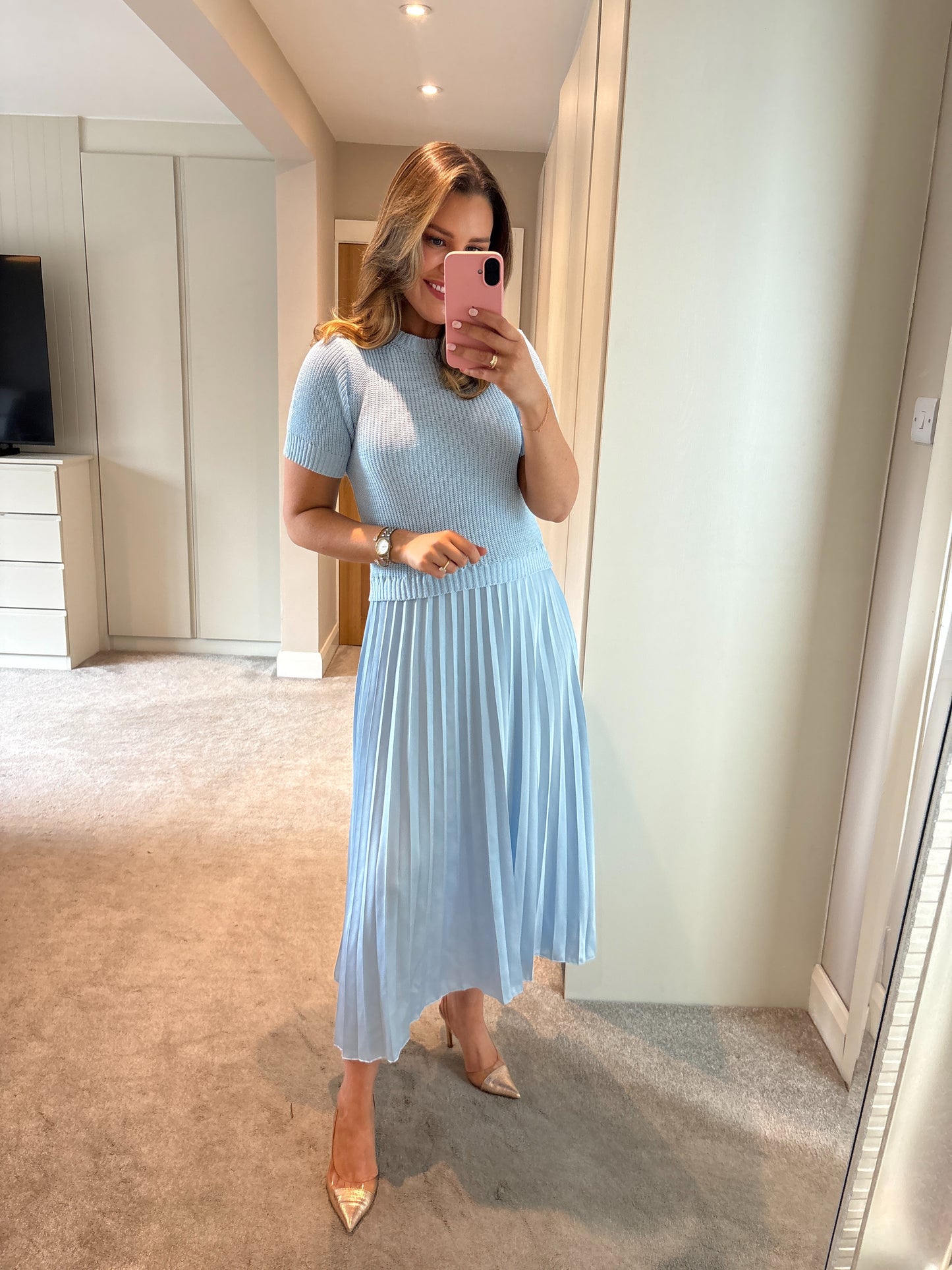 Lola Dress Baby Blue