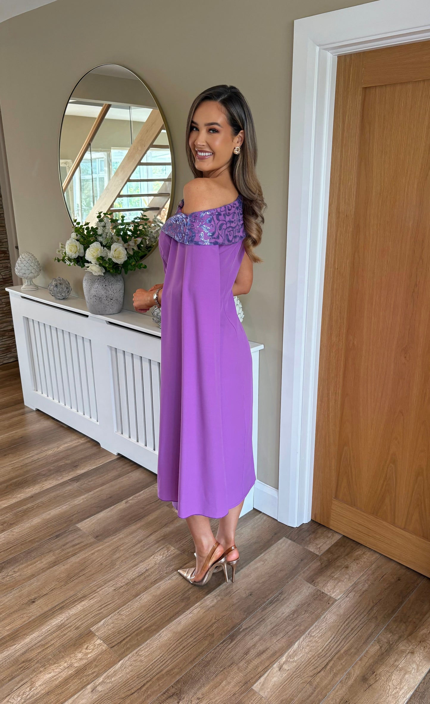 Naomi Dress Purple