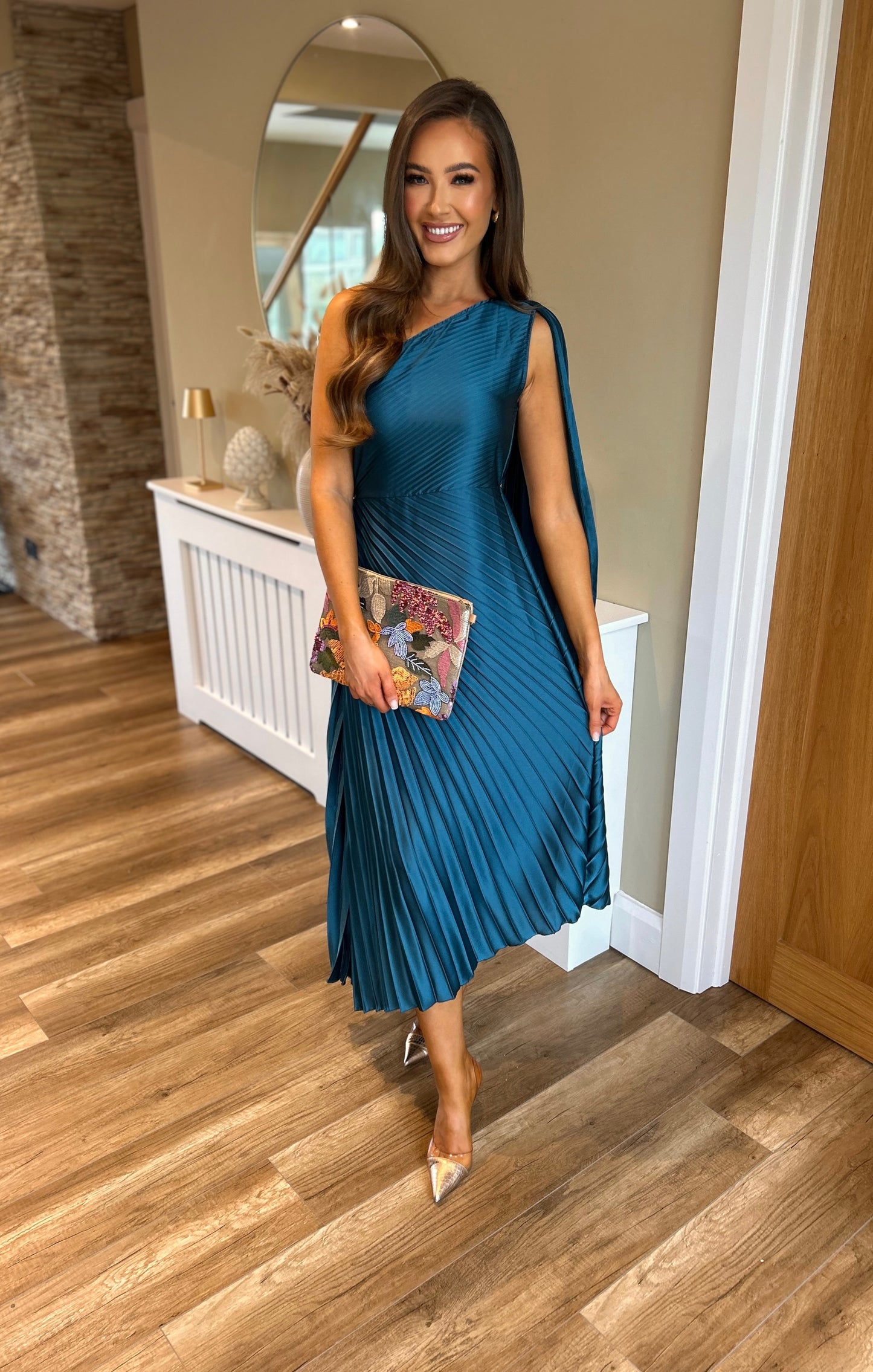 Farrah Dress Teal