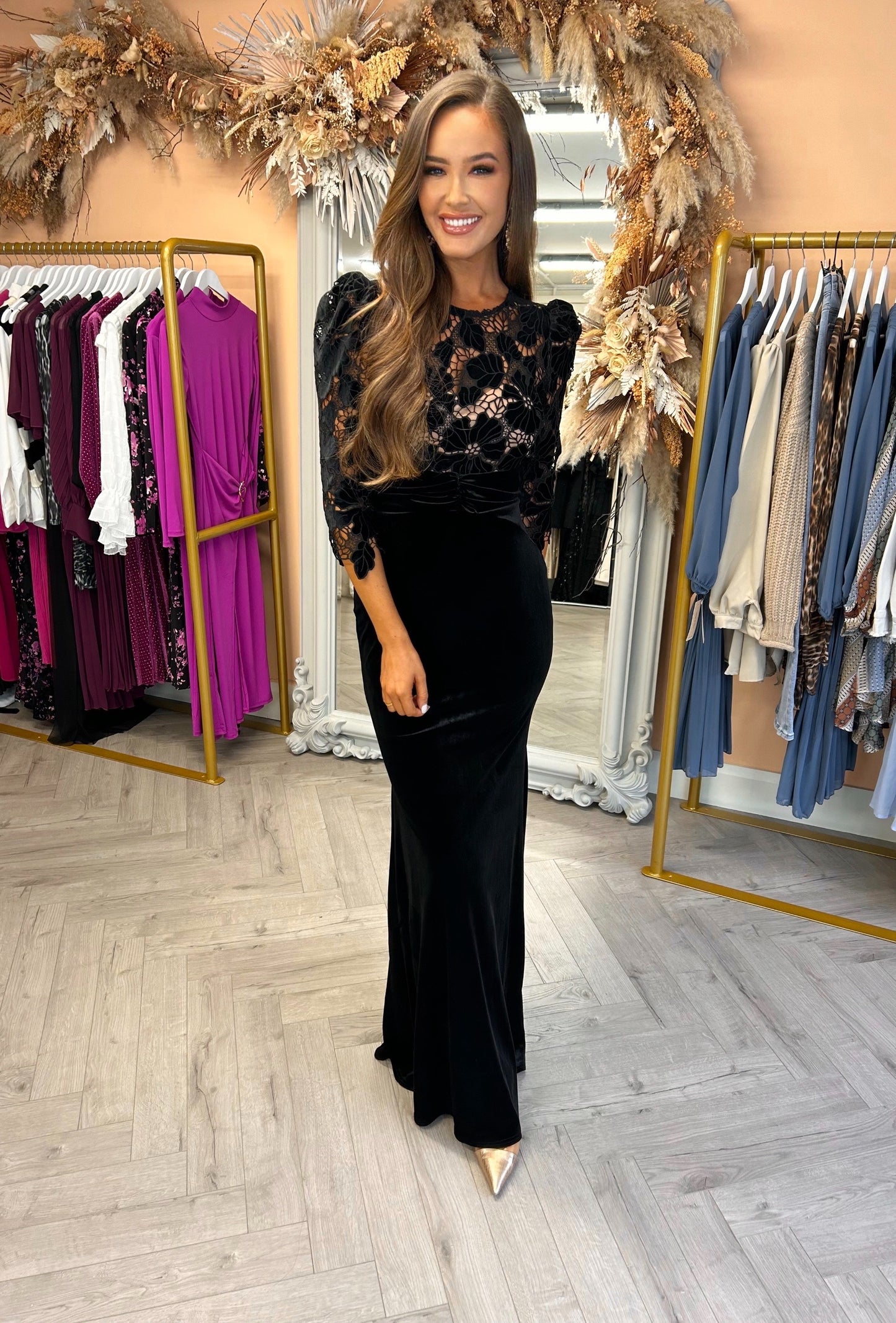 Bree Velvet Gown