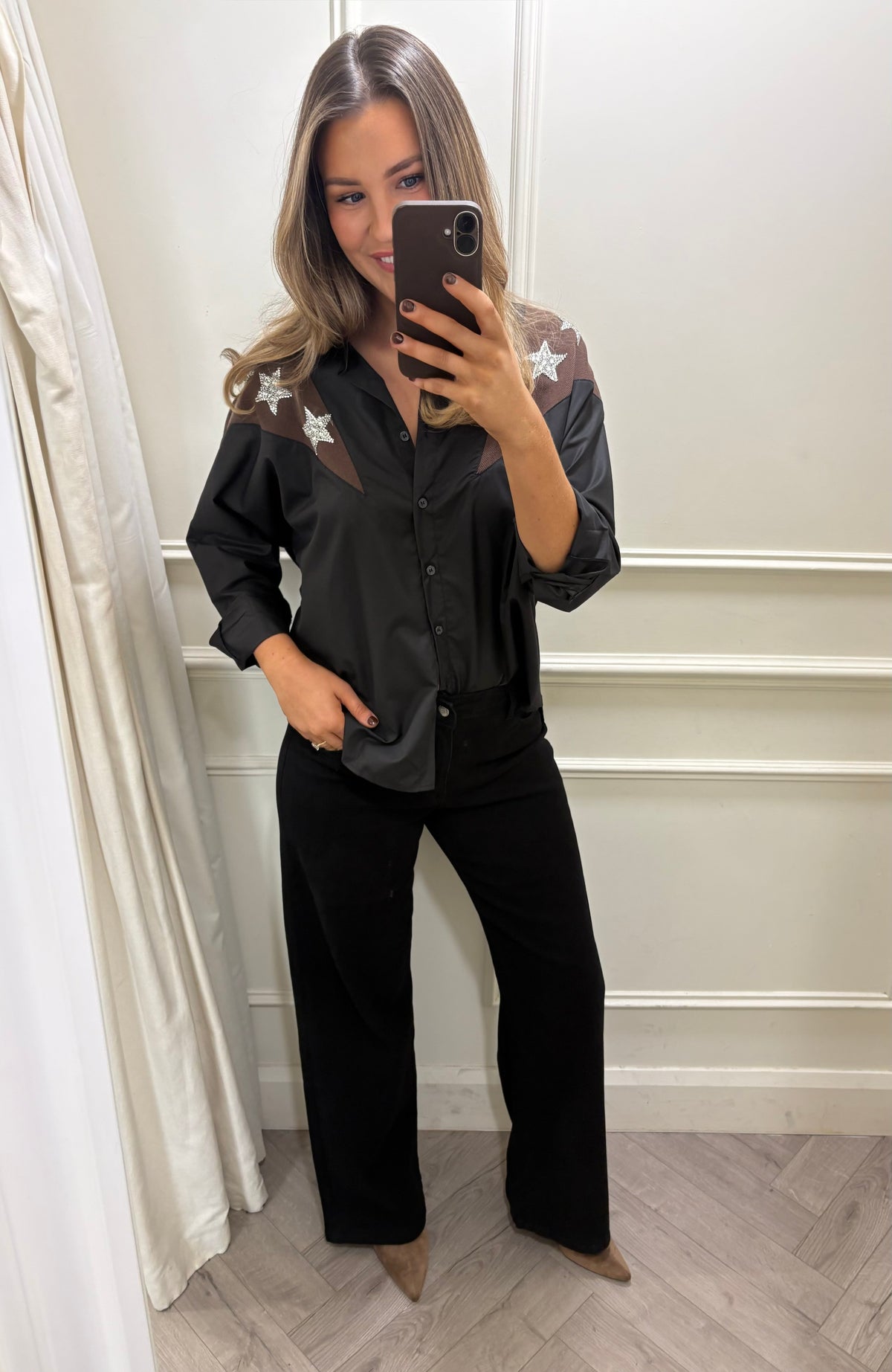 Arabella Shirt Black
