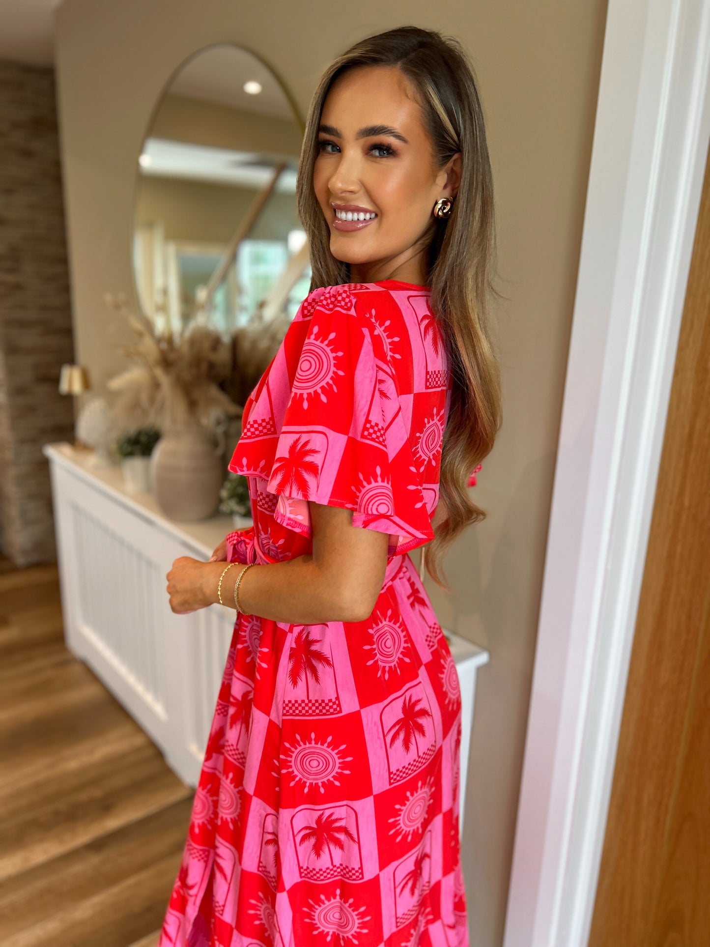 Asia Dress Pink