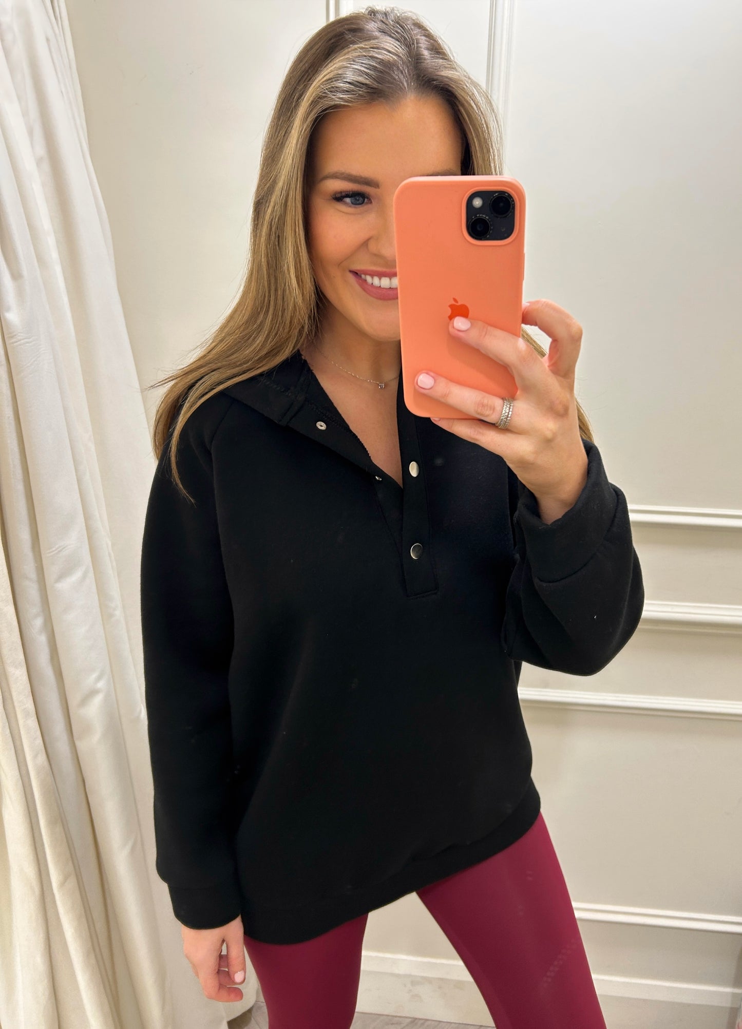Gemma Hoodie Black