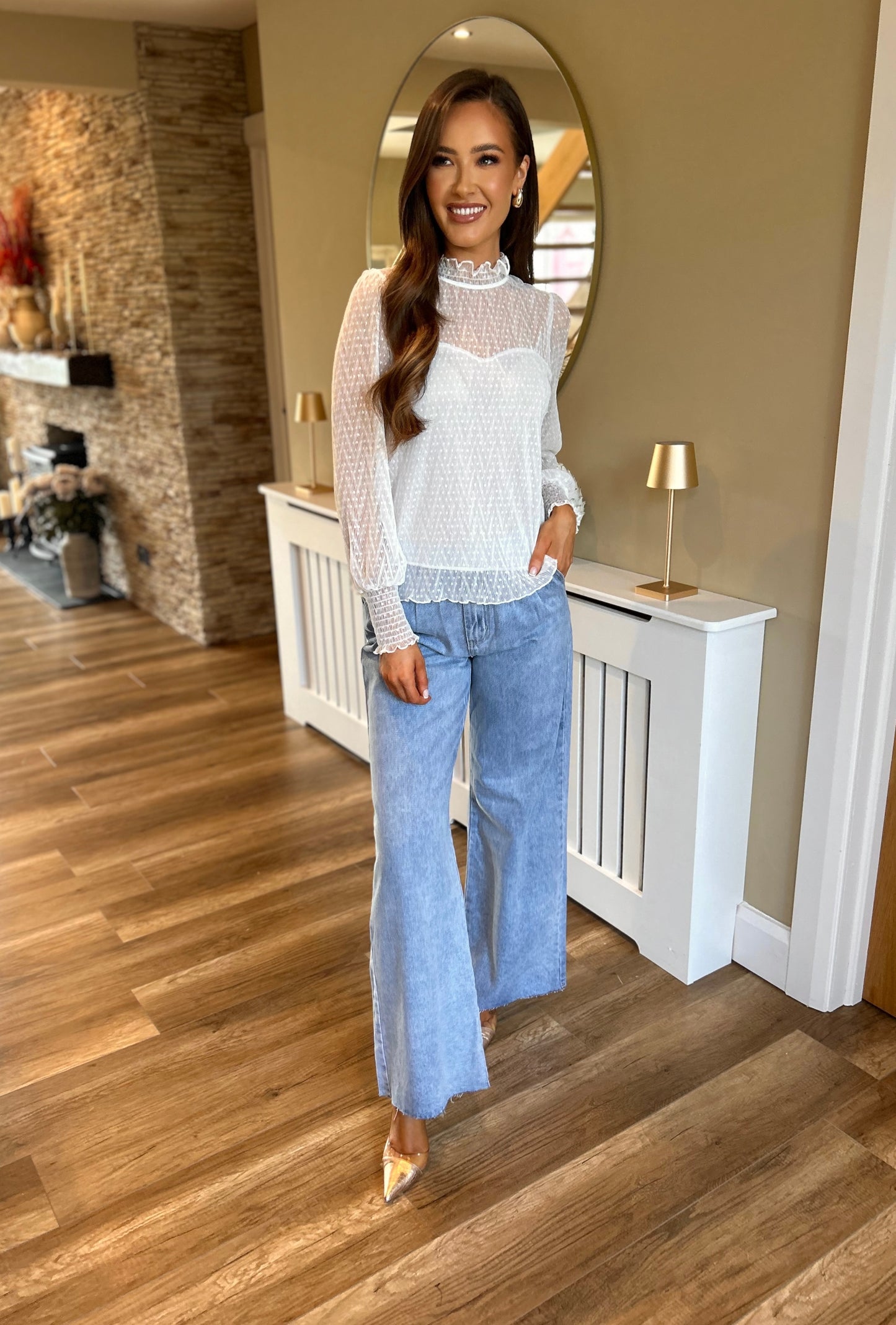 Nellie Top White