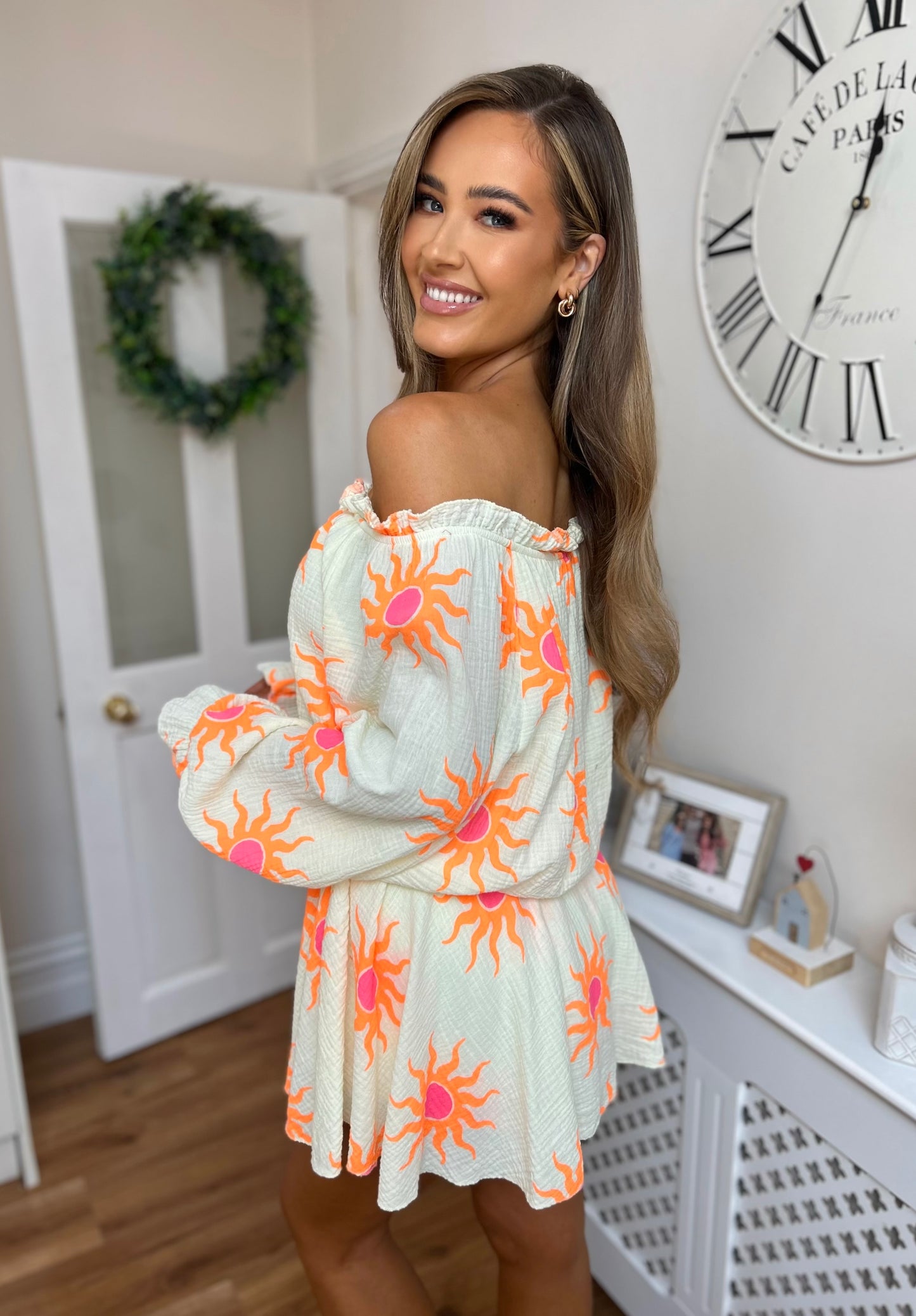 Valentina Playsuit Beige
