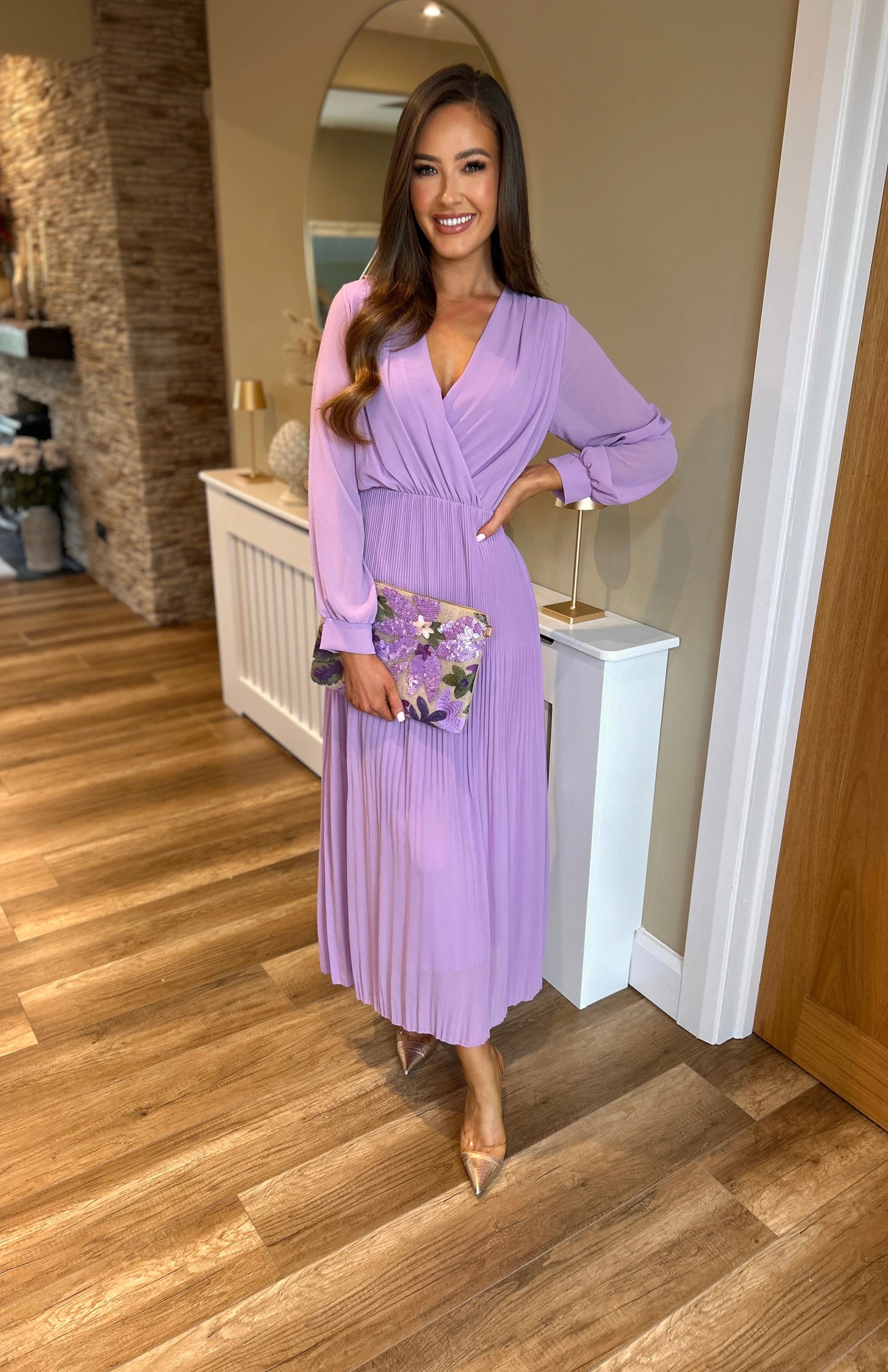Sophia Dress Lilac