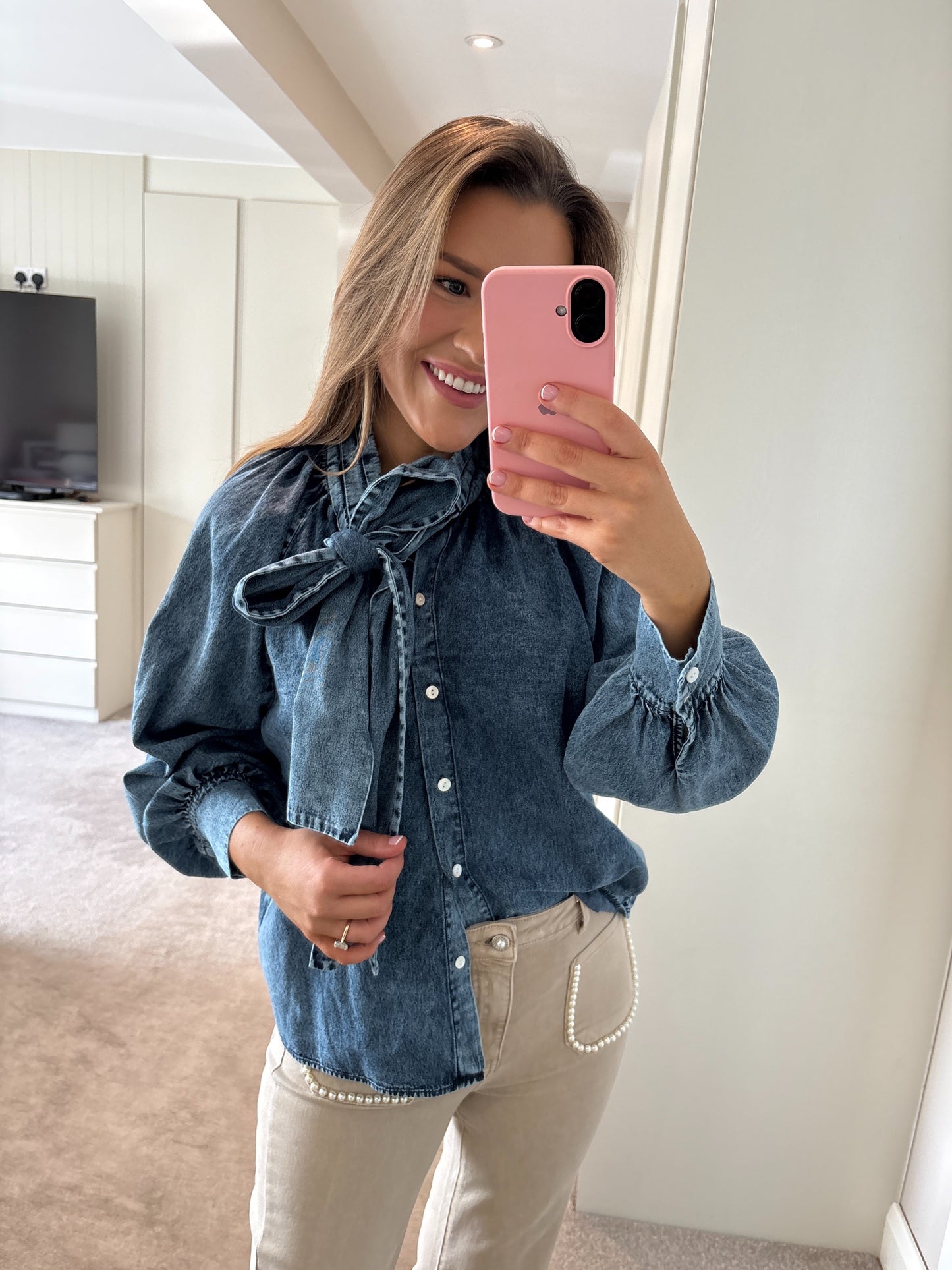 Mona Top Denim